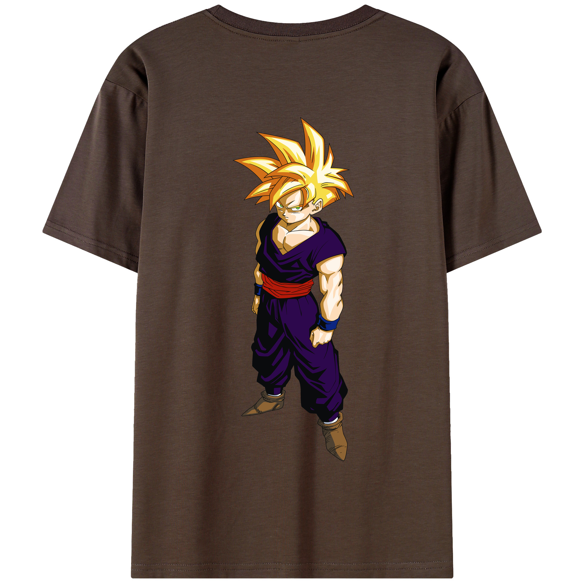 （画像用） ドラゴンボール ベジット DRAGON BALL Vegetto 綿100％半袖Tシャツ（背面プリント）