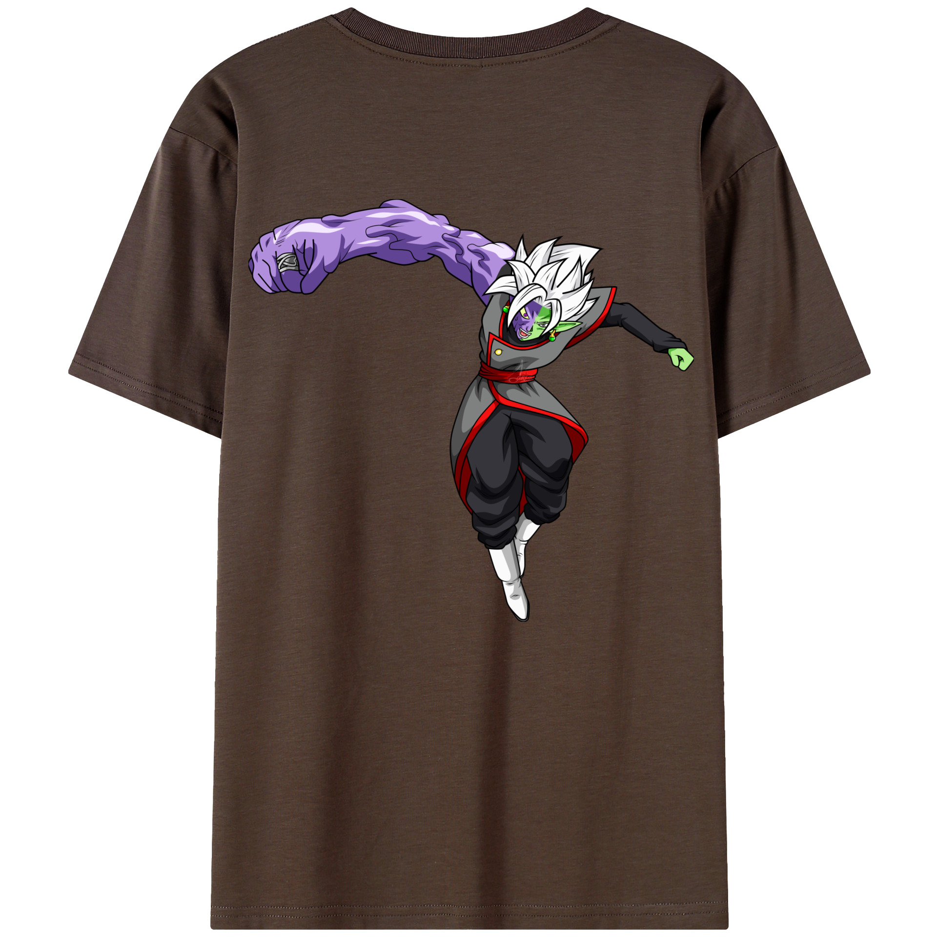 （画像用） ドラゴンボール ベジット DRAGON BALL Vegetto 綿100％半袖Tシャツ（背面プリント）