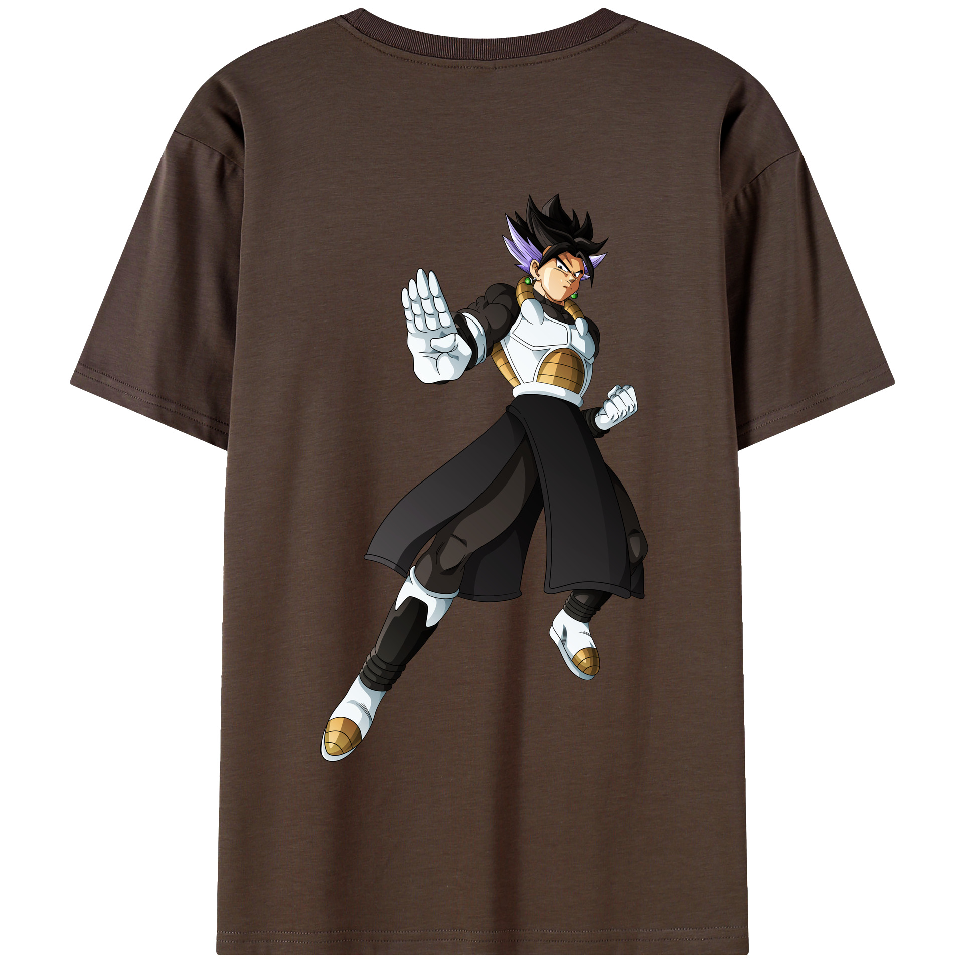 （画像用） ドラゴンボール ベジット DRAGON BALL Vegetto 綿100％半袖Tシャツ（背面プリント）
