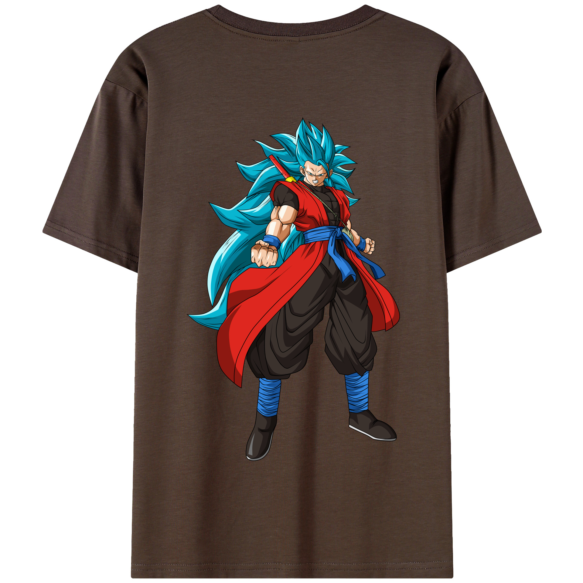 （画像用） ドラゴンボール ベジット DRAGON BALL Vegetto 綿100％半袖Tシャツ（背面プリント）