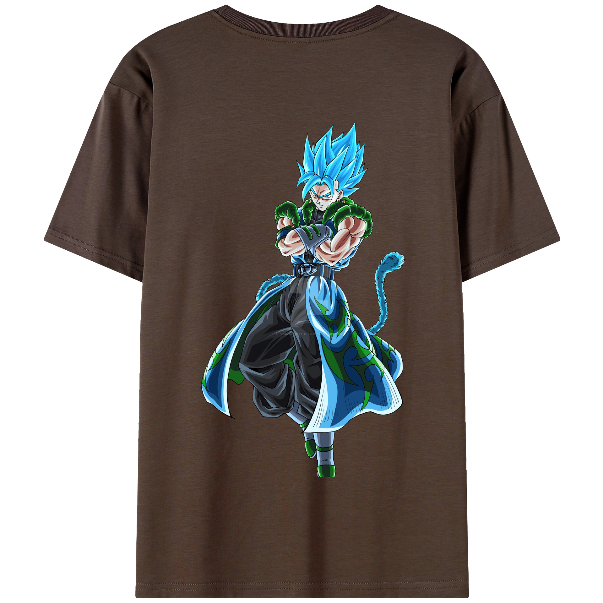 （画像用） ドラゴンボール ベジット DRAGON BALL Vegetto 綿100％半袖Tシャツ（背面プリント）