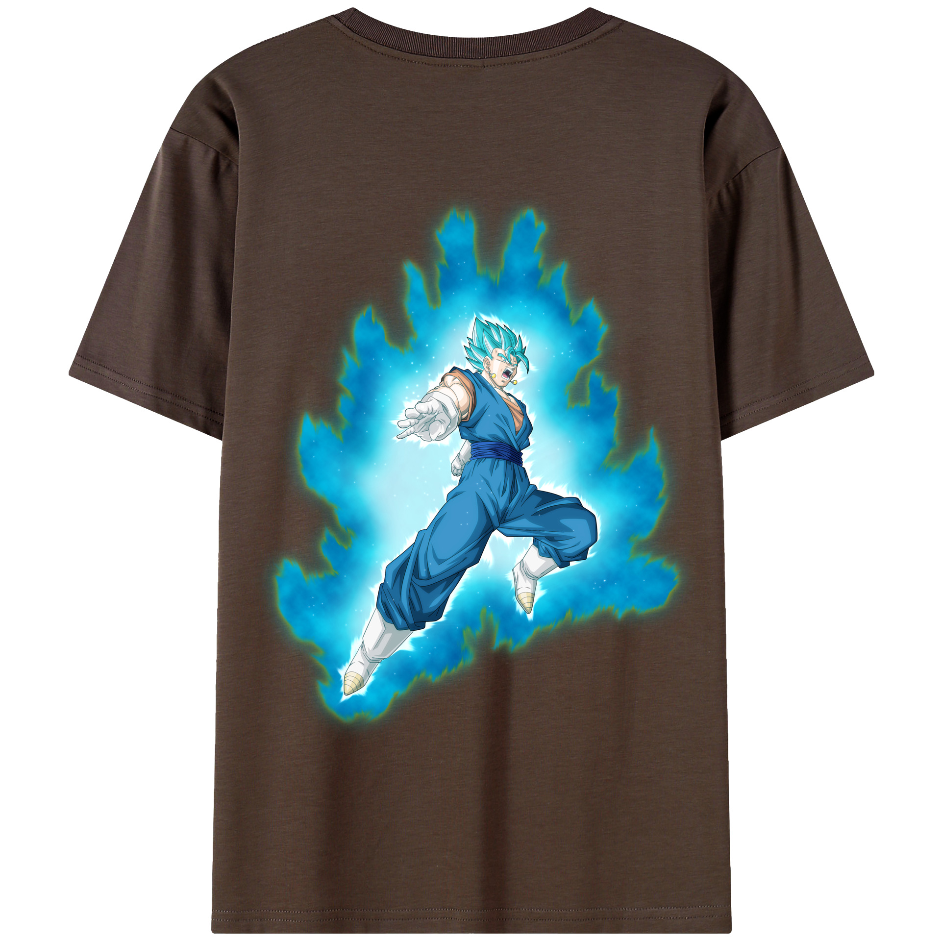 （画像用） ドラゴンボール ベジット DRAGON BALL Vegetto 綿100％半袖Tシャツ（背面プリント）