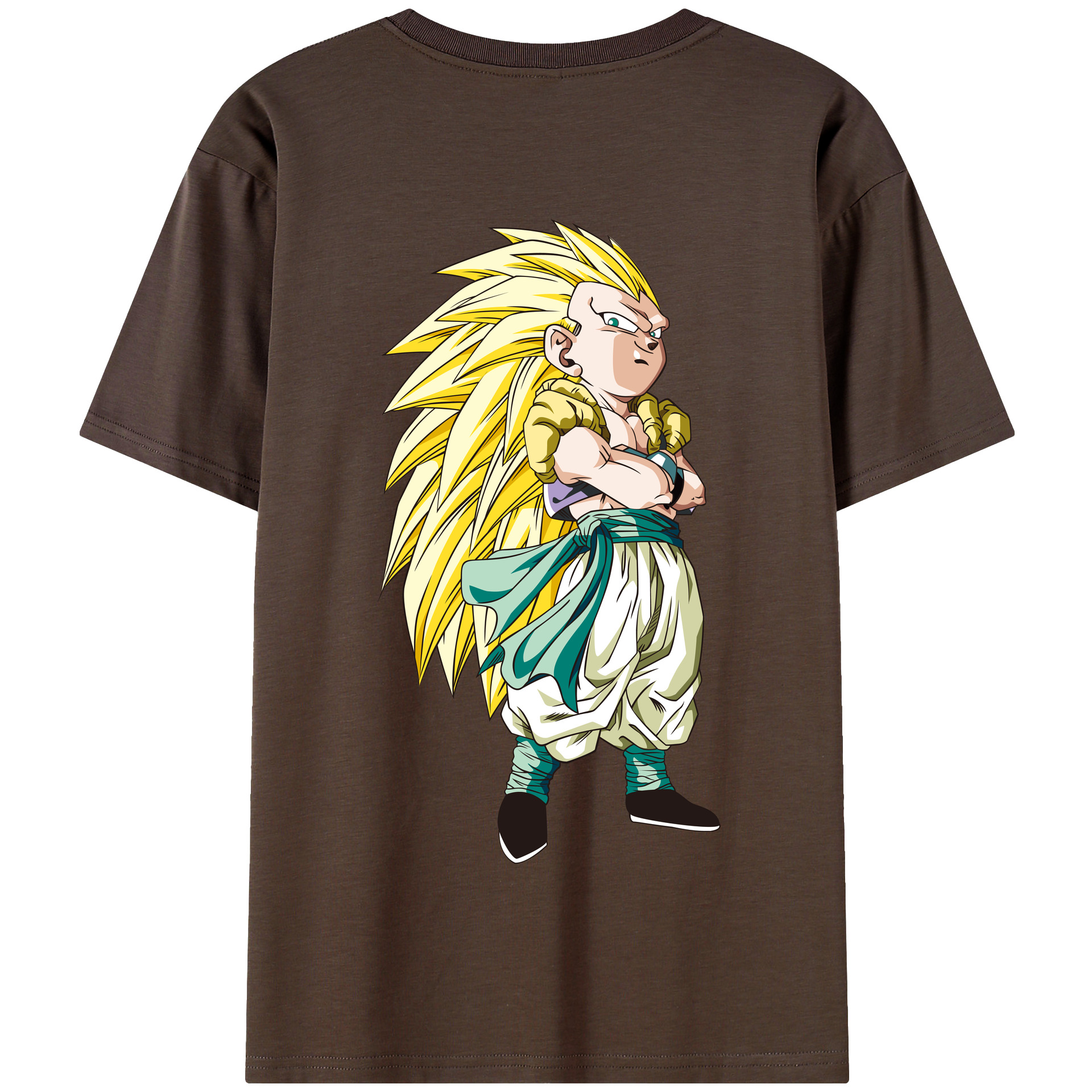 （画像用） ドラゴンボール ベジット DRAGON BALL Vegetto 綿100％半袖Tシャツ（背面プリント）