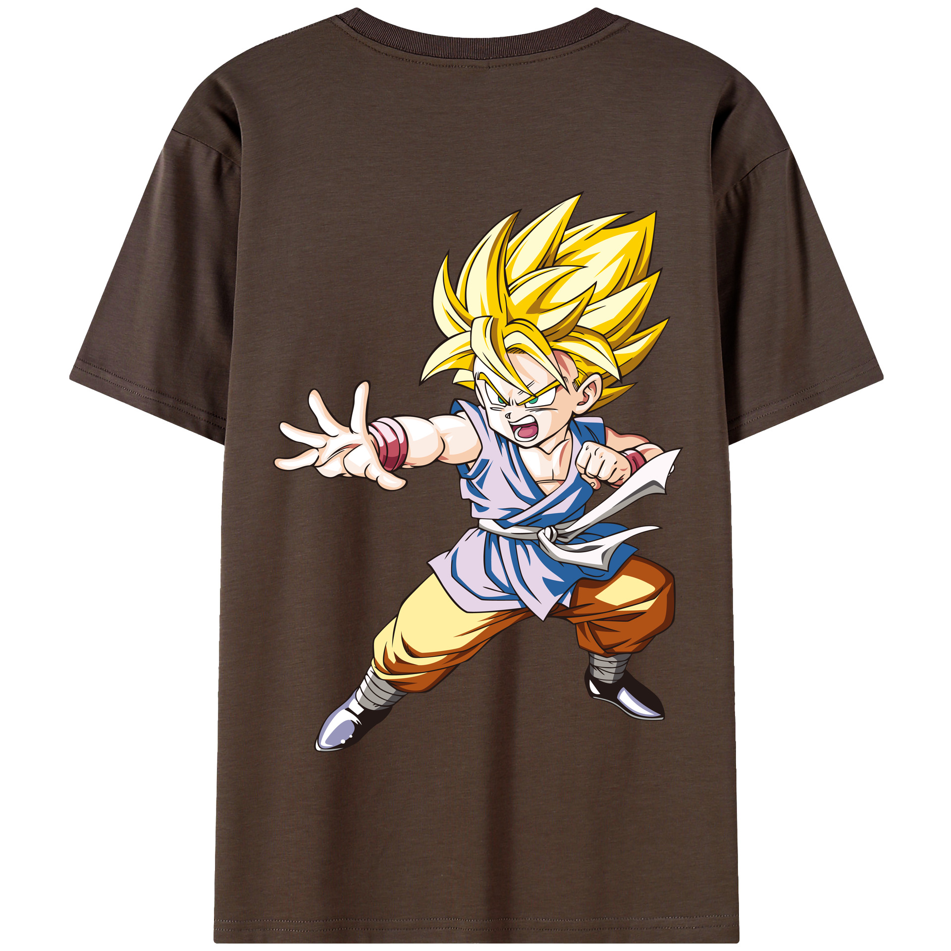 （画像用） ドラゴンボール ベジット DRAGON BALL Vegetto 綿100％半袖Tシャツ（背面プリント）