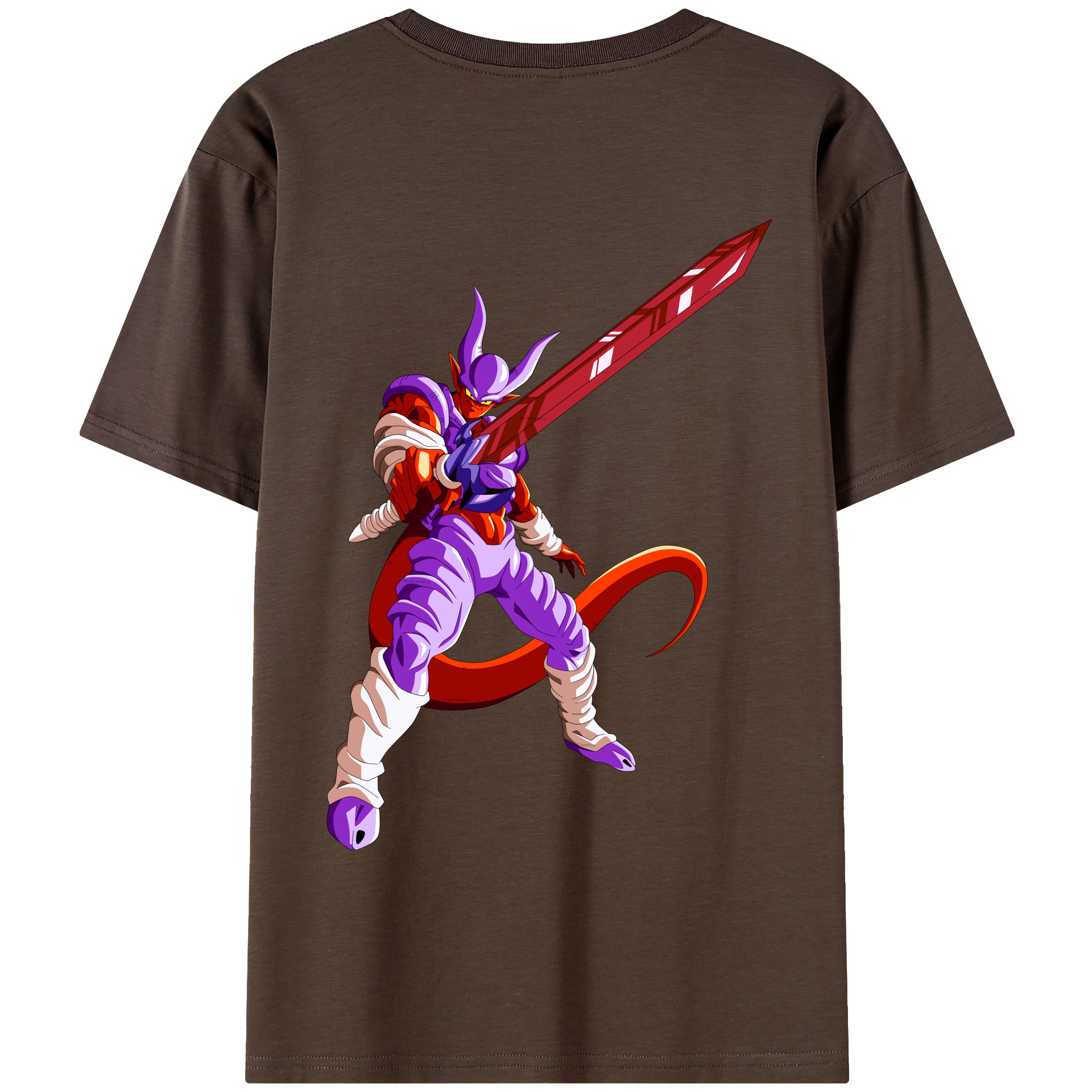 （画像用） ドラゴンボール ジャネンバ DRAGON BALL Janemba 綿100％半袖Tシャツ（背面プリント）