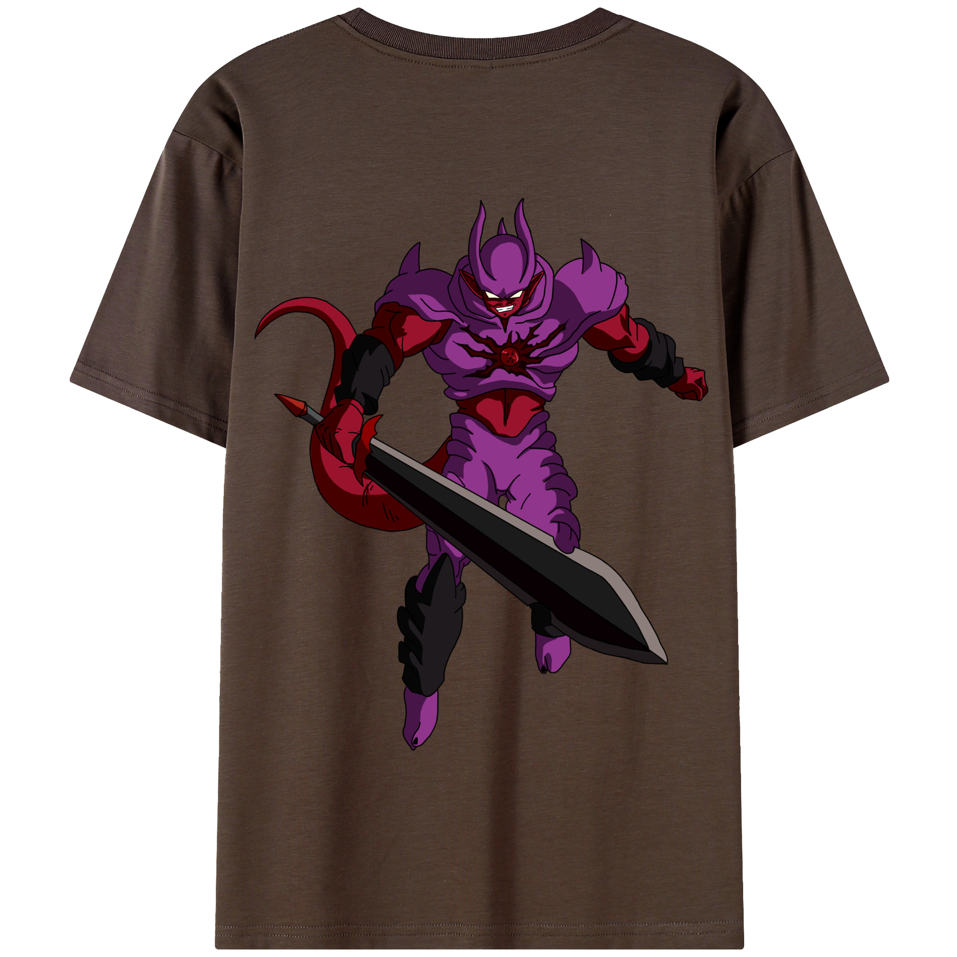 （画像用） ドラゴンボール ジャネンバ DRAGON BALL Janemba 綿100％半袖Tシャツ（背面プリント）
