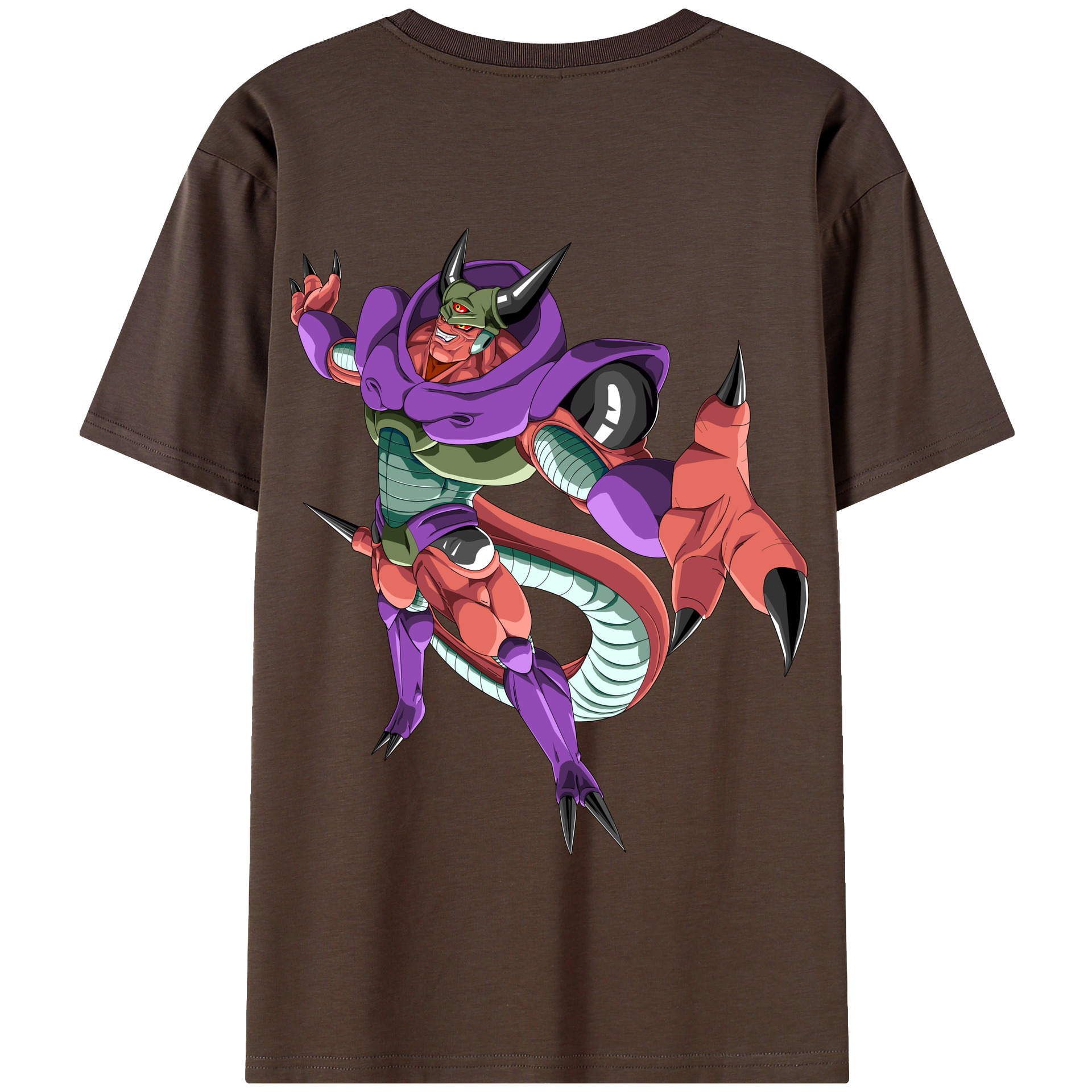 （画像用） ドラゴンボール ジャネンバ DRAGON BALL Janemba 綿100％半袖Tシャツ（背面プリント）