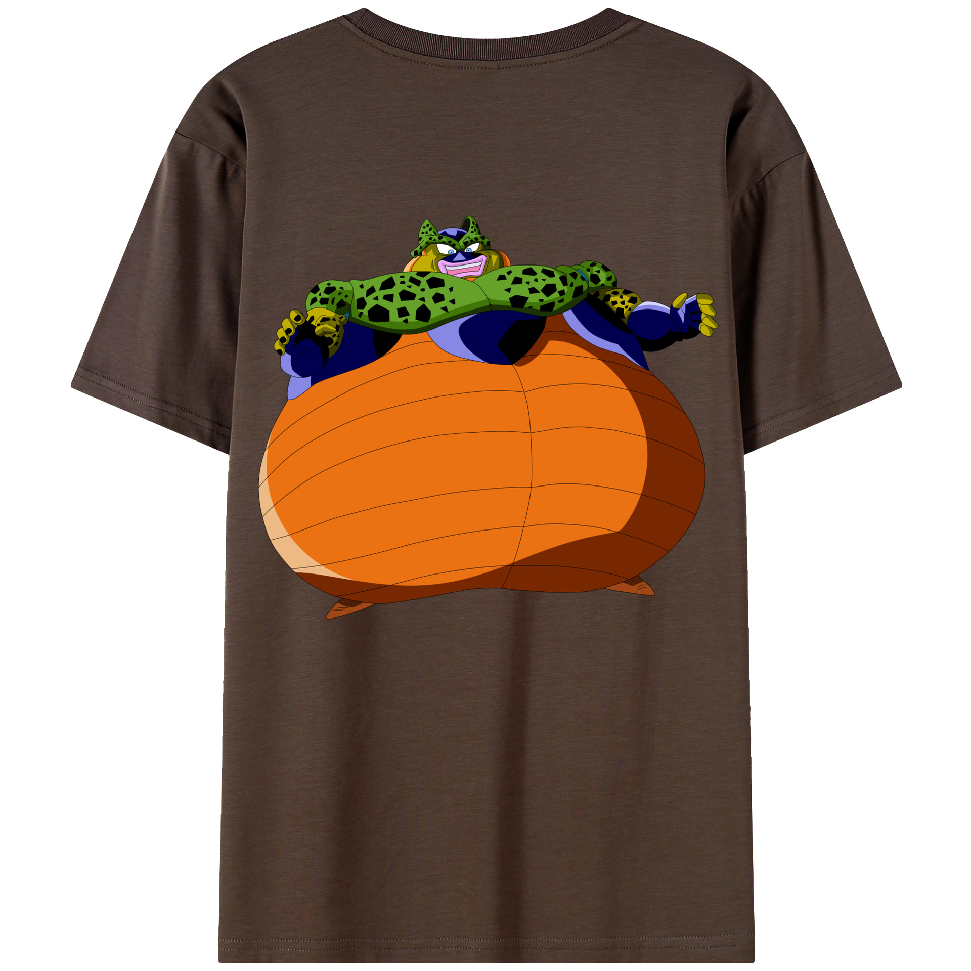 （画像用） ドラゴンボール セル DRAGON BALL Cell 綿100％半袖Tシャツ（背面プリント）