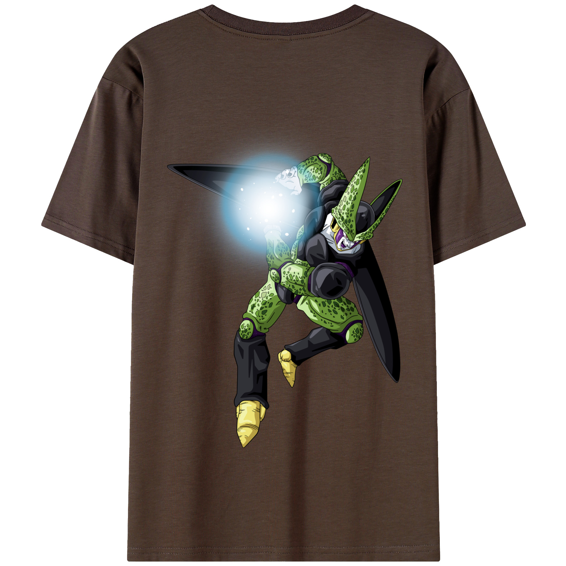 （画像用） ドラゴンボール セル DRAGON BALL Cell 綿100％半袖Tシャツ（背面プリント）