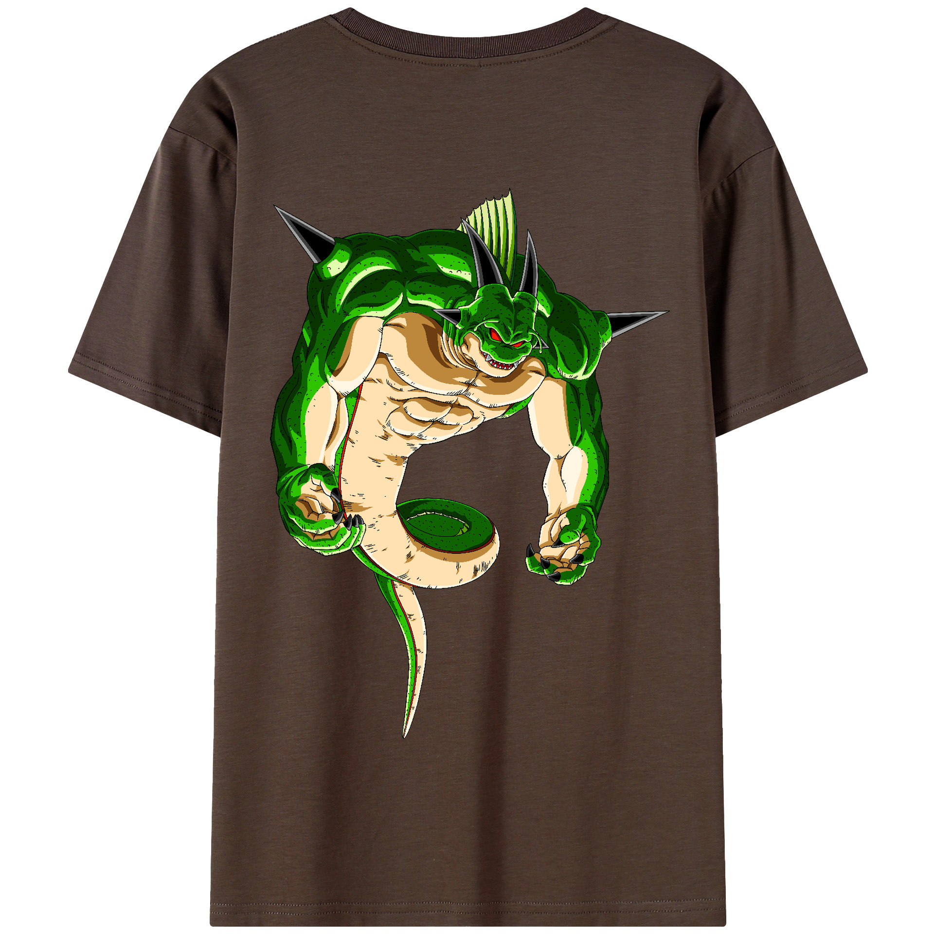 （画像用） ドラゴンボール 神龍 シェンロン DRAGON BALL Shenron 綿100％半袖Tシャツ（背面プリント）