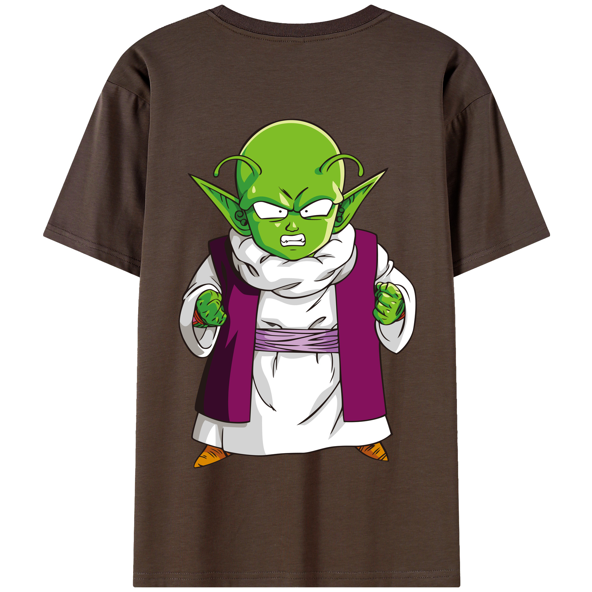 （画像用） ドラゴンボール ピッコロ DRAGON BALL Piccolo 綿100％半袖Tシャツ（背面プリント）