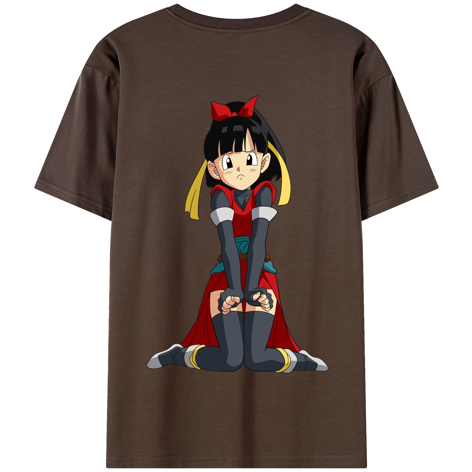 （画像用） ドラゴンボール パン DRAGON BALL Pan 綿100％半袖Tシャツ（背面プリント）