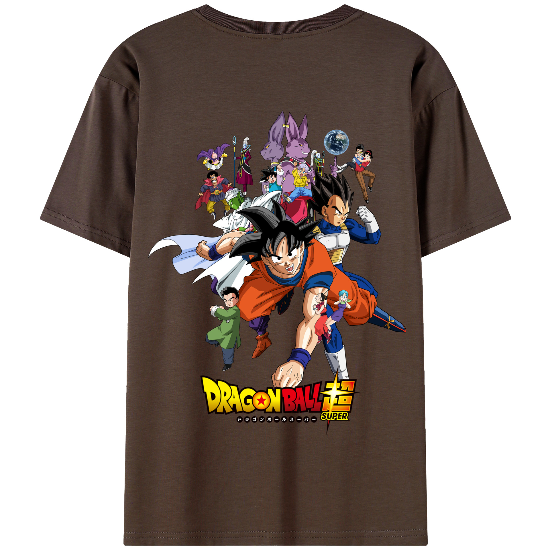 （画像用） ドラゴンボール DRAGON BALL 綿100％半袖Tシャツ（背面プリント）