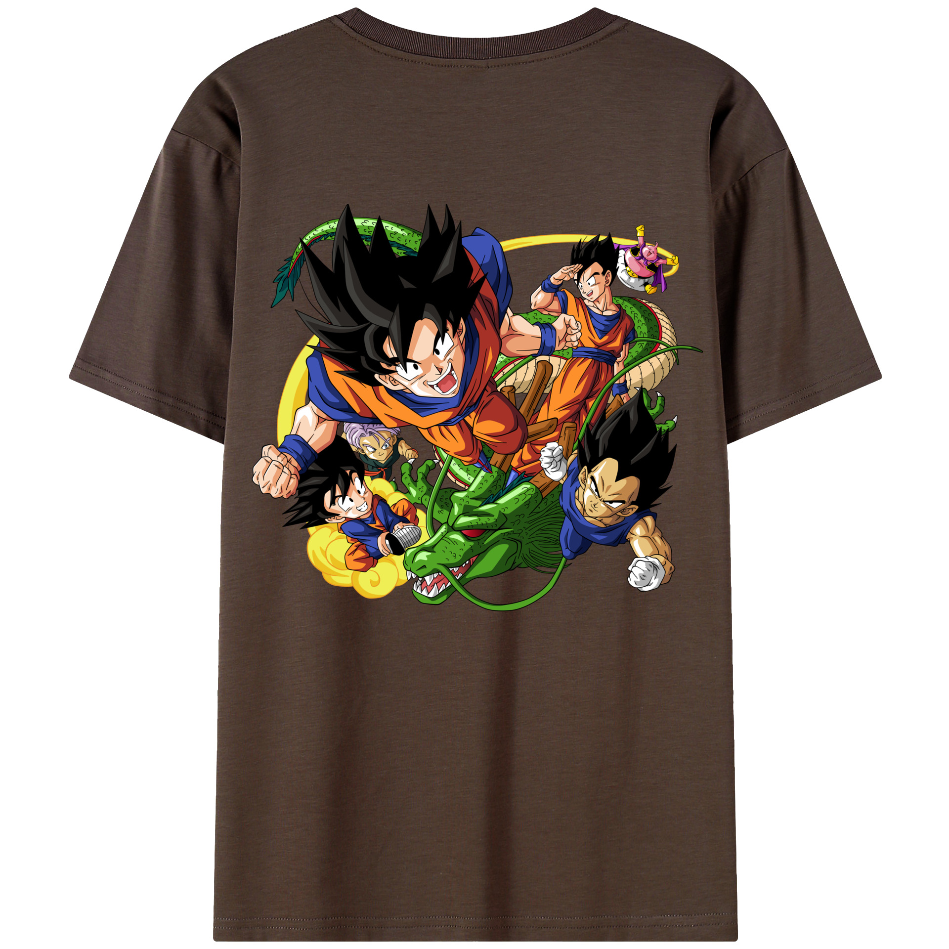 （画像用） ドラゴンボール DRAGON BALL 綿100％半袖Tシャツ（背面プリント）