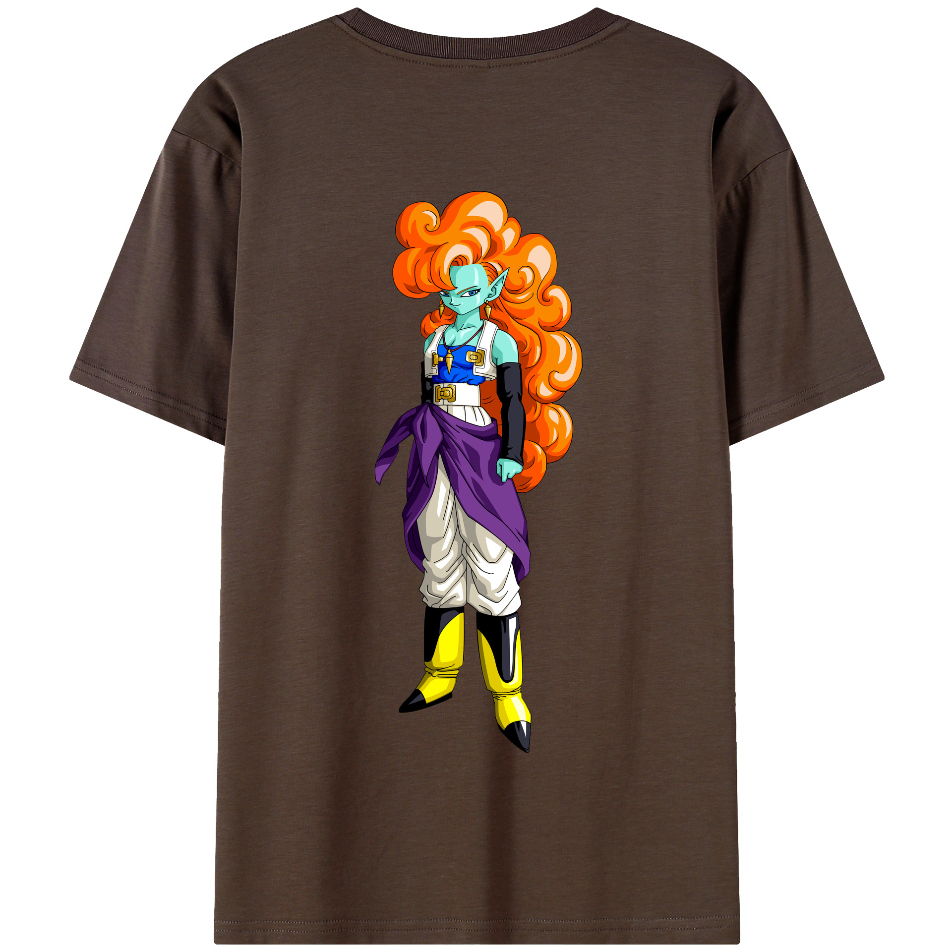 （画像用） ドラゴンボール DRAGON BALL 綿100％半袖Tシャツ（背面プリント）