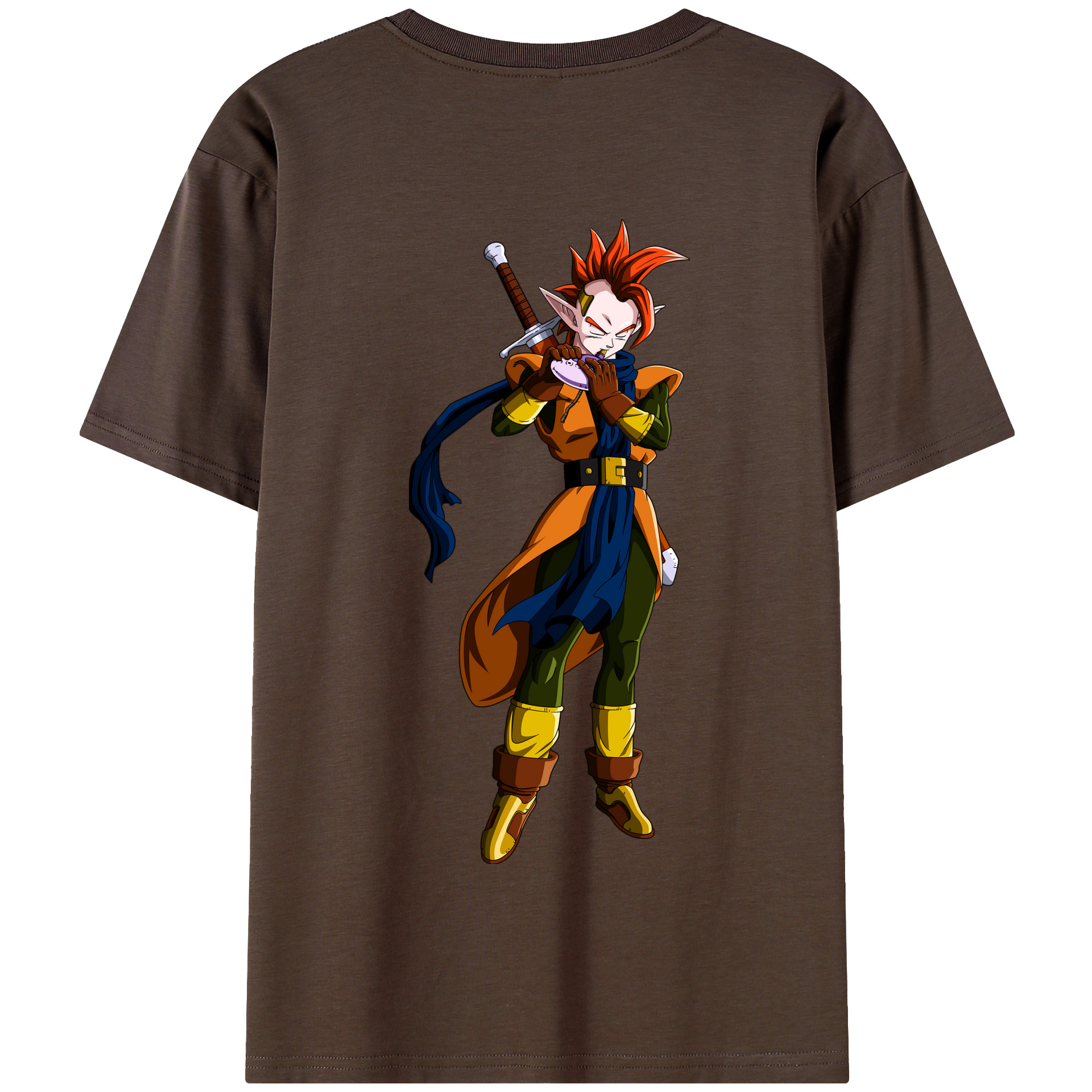 （画像用） ドラゴンボール DRAGON BALL 綿100％半袖Tシャツ（背面プリント）