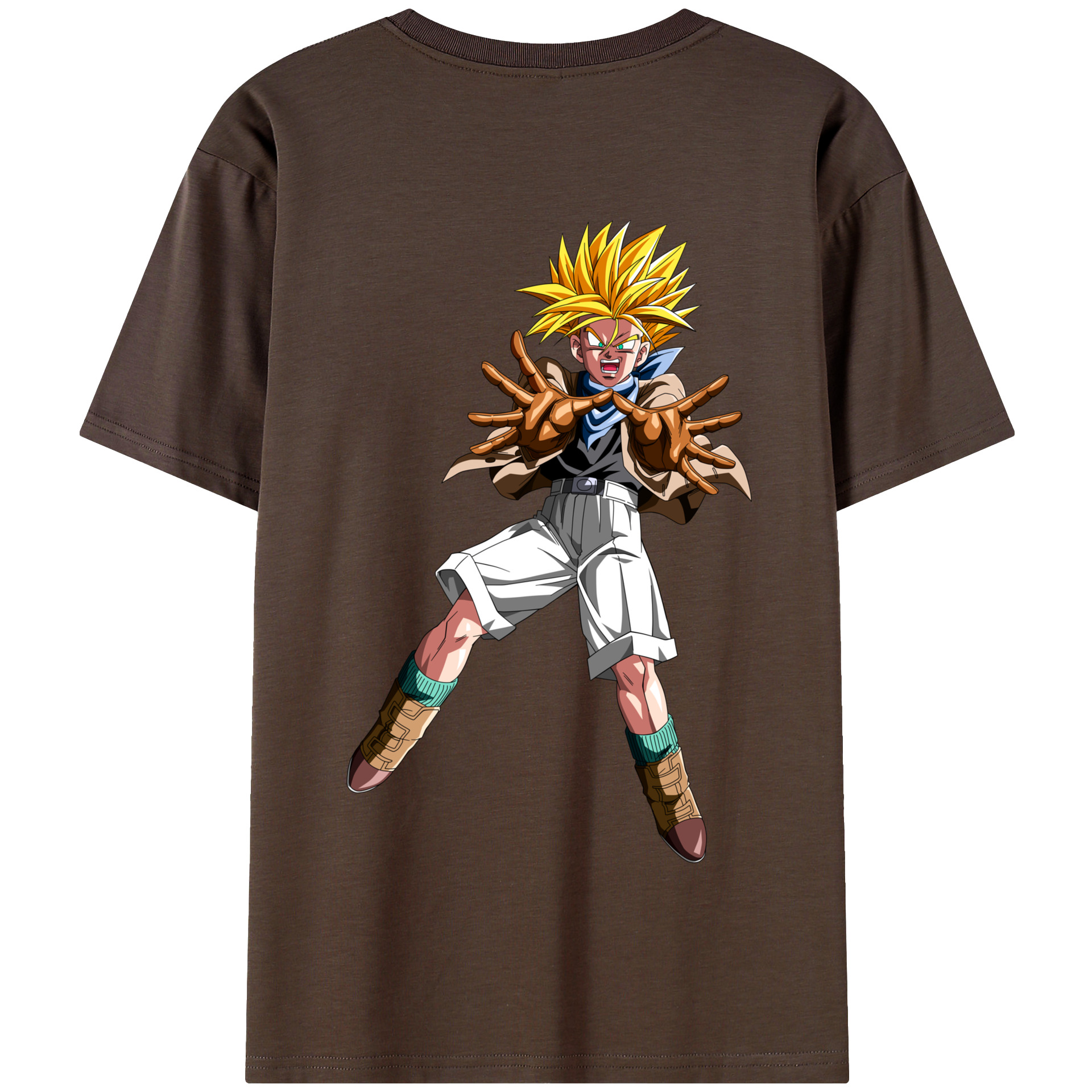 （画像用） ドラゴンボール DRAGON BALL 綿100％半袖Tシャツ（背面プリント）
