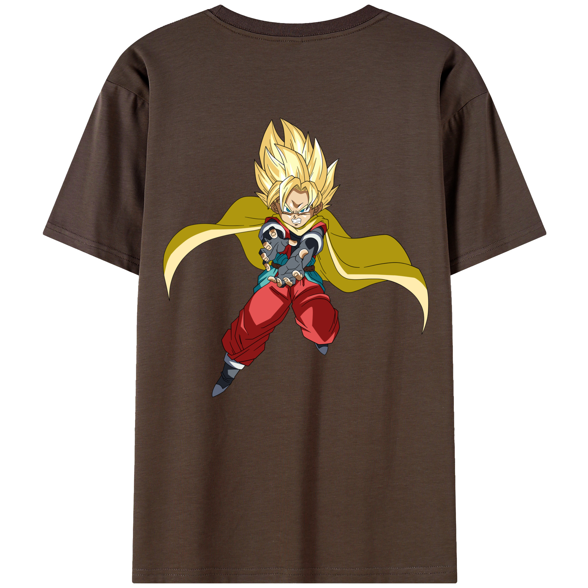 （画像用） ドラゴンボール DRAGON BALL 綿100％半袖Tシャツ（背面プリント）