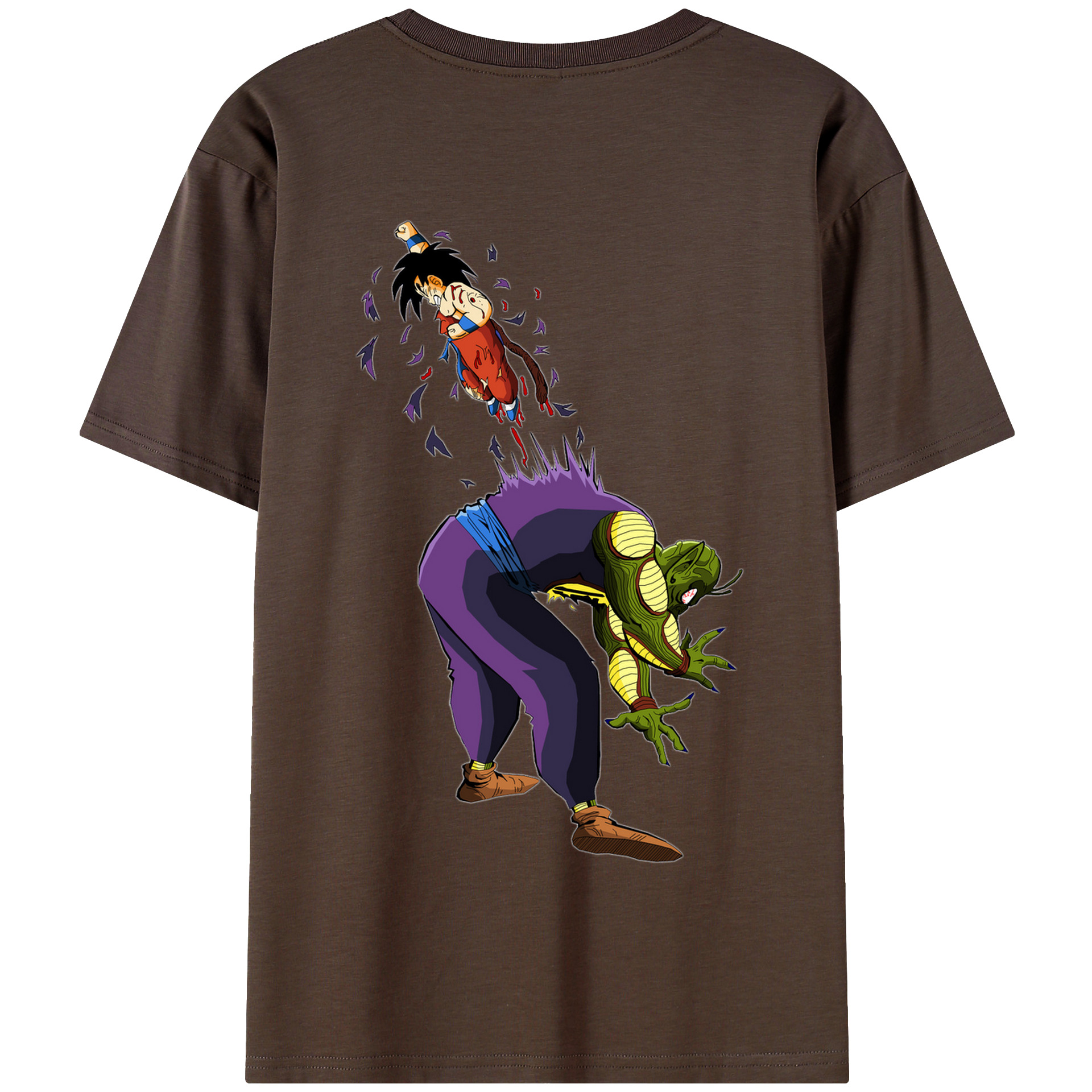 （画像用） ドラゴンボール DRAGON BALL 綿100％半袖Tシャツ（背面プリント）