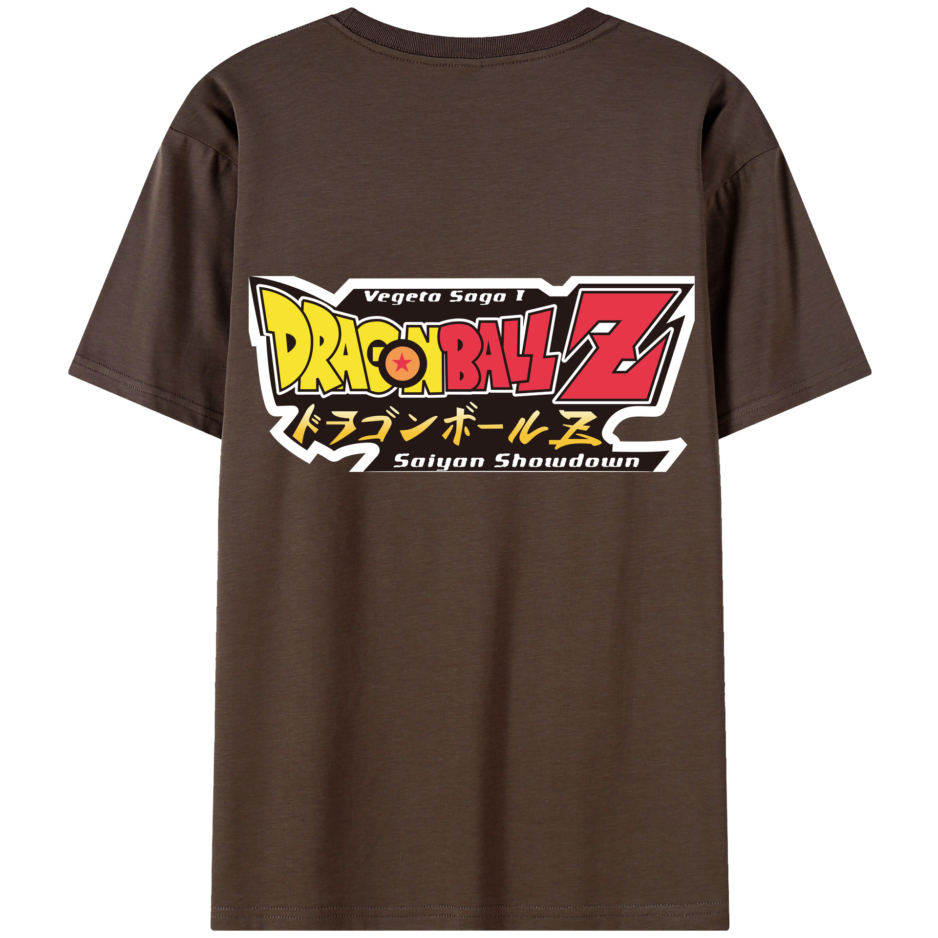 （画像用） ドラゴンボール DRAGON BALL 綿100％半袖Tシャツ（背面プリント）