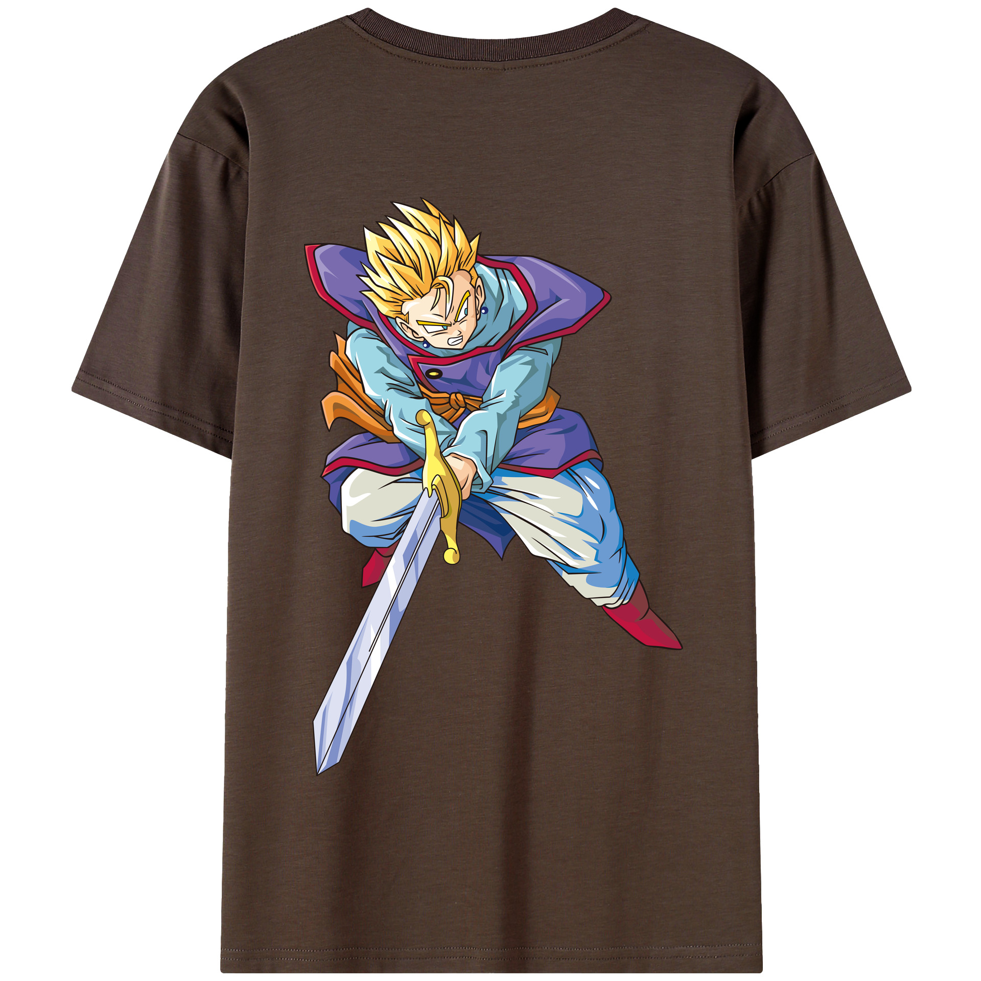 （画像用） ドラゴンボール DRAGON BALL 綿100％半袖Tシャツ（背面プリント）
