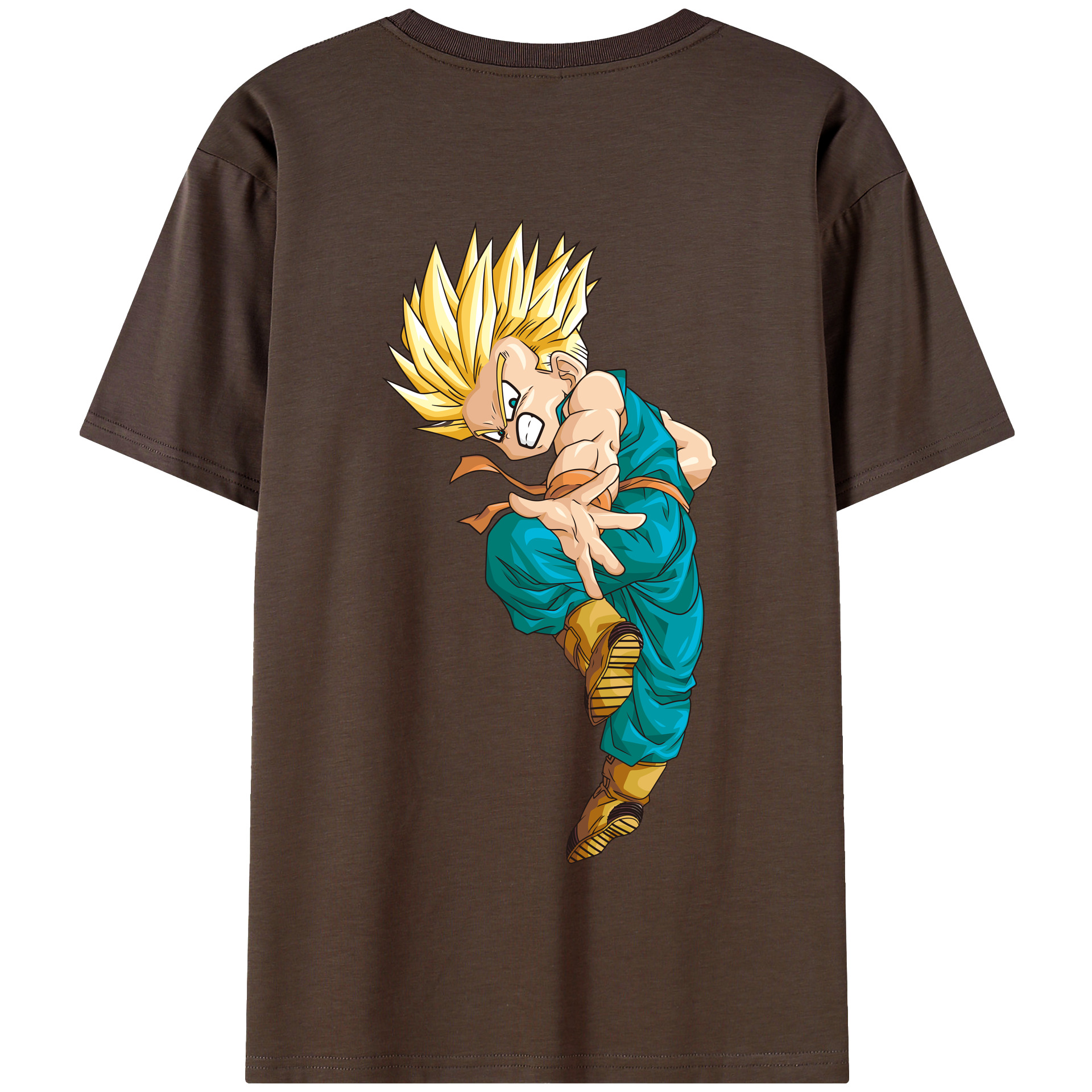 （画像用） ドラゴンボール DRAGON BALL 綿100％半袖Tシャツ（背面プリント）