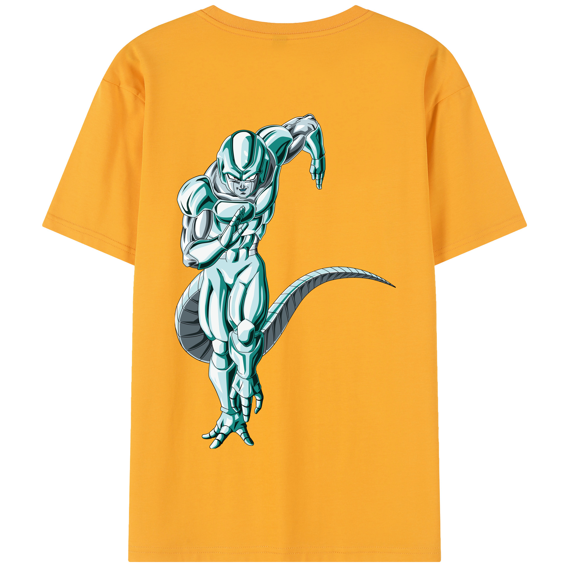 （画像用） ドラゴンボール フリーザ DRAGON BALL Frieza 綿100％半袖Tシャツ（背面プリント）