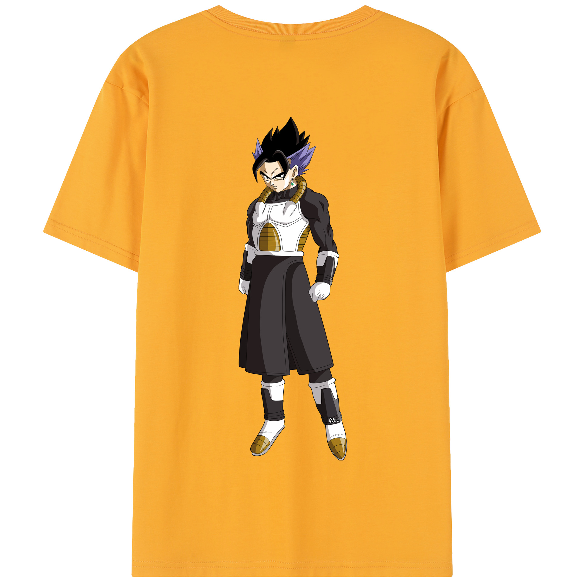 （画像用） ドラゴンボール ベジット DRAGON BALL Vegetto 綿100％半袖Tシャツ（背面プリント）