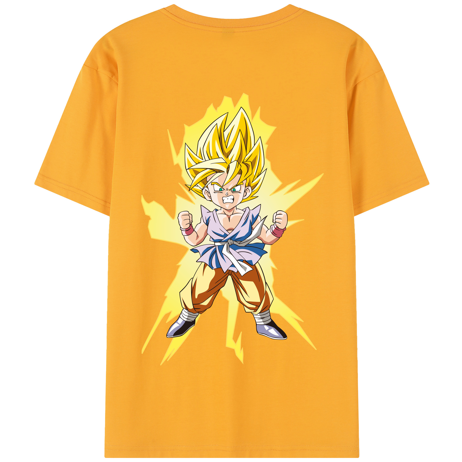 （画像用） ドラゴンボール ベジット DRAGON BALL Vegetto 綿100％半袖Tシャツ（背面プリント）