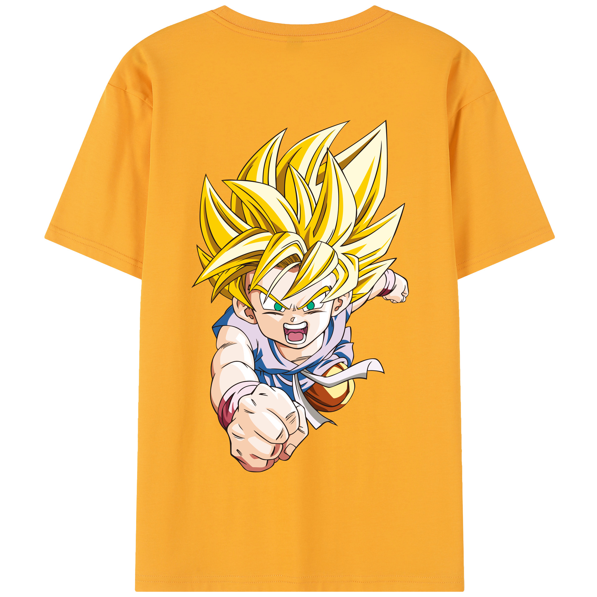 （画像用） ドラゴンボール ベジット DRAGON BALL Vegetto 綿100％半袖Tシャツ（背面プリント）