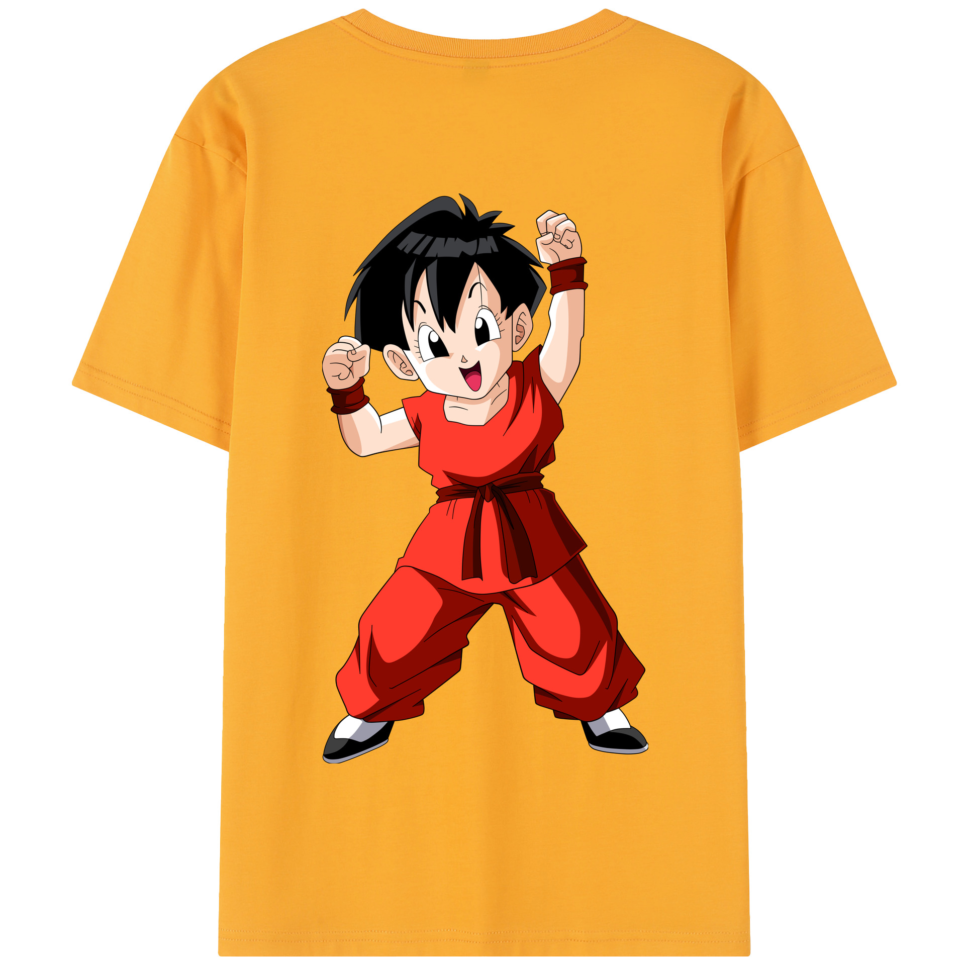 （画像用） ドラゴンボール パン DRAGON BALL Pan 綿100％半袖Tシャツ（背面プリント）