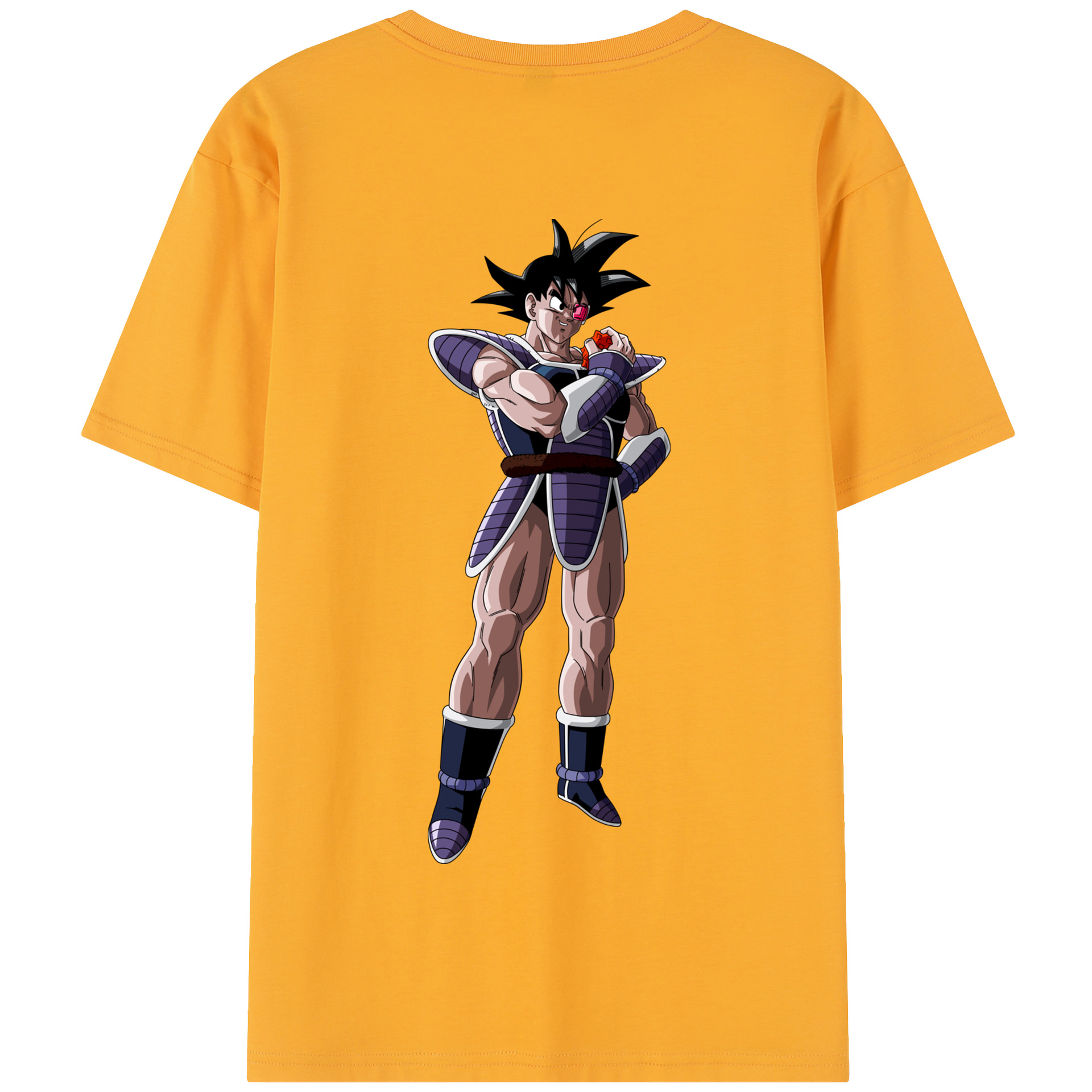（画像用） ドラゴンボール 孫悟空（そん ごくう）Son Goku カカロット DRAGON BALL Kakarotto 綿100％半袖Tシャツ（背面プリント）
