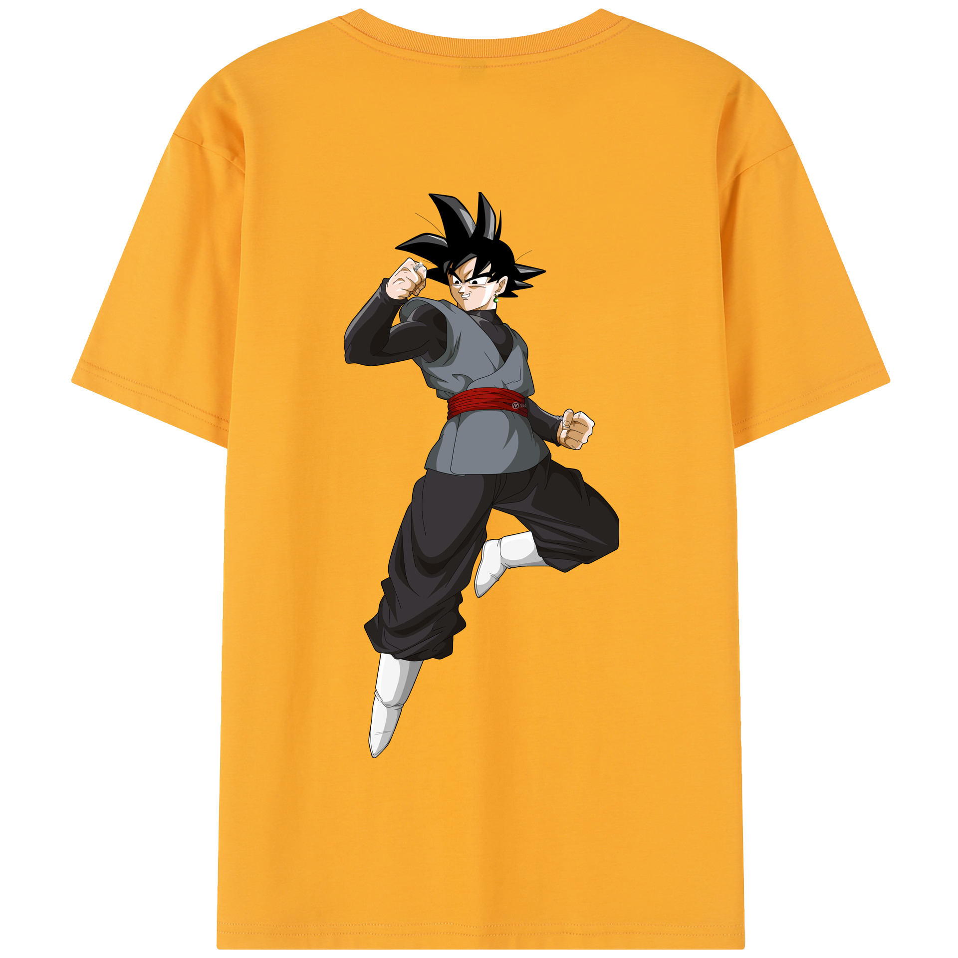 （画像用） ドラゴンボール ベジータ四世（Bejīta Yonsei）DRAGON BALL Vegeta IV 綿100％半袖Tシャツ（背面プリント）