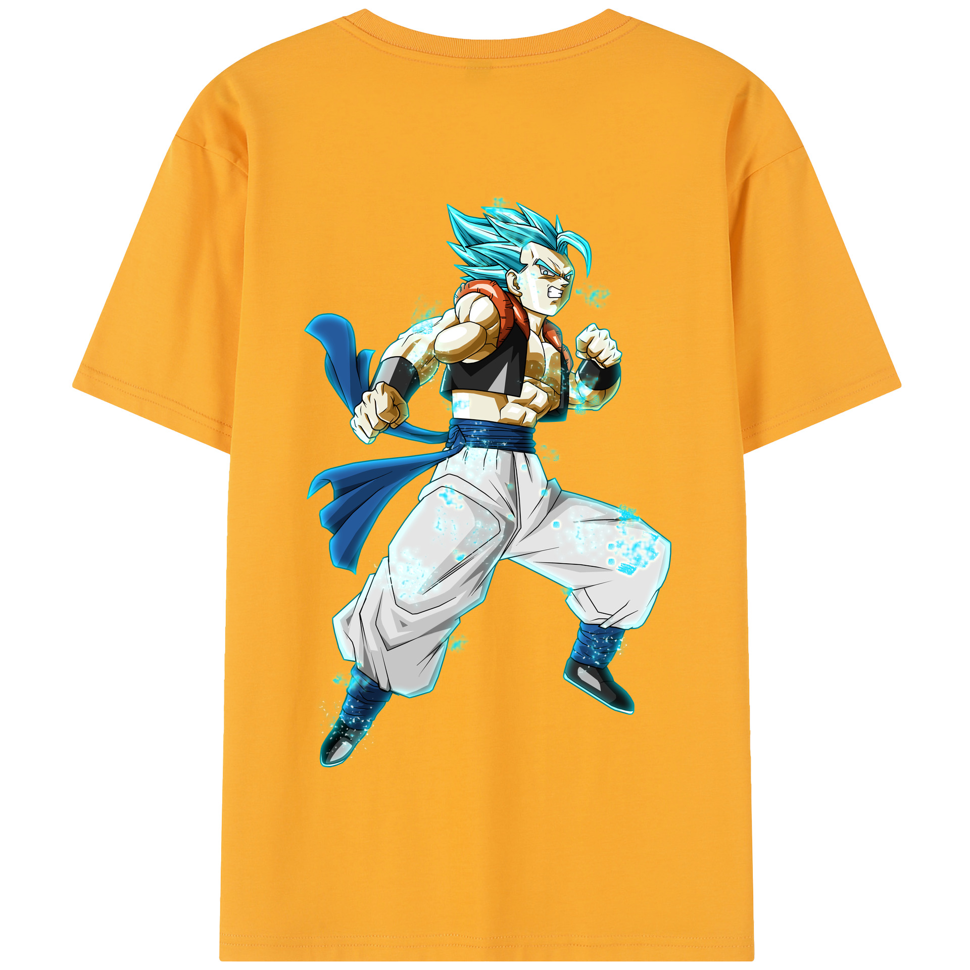 （画像用） ドラゴンボール ベジータ四世（Bejīta Yonsei）DRAGON BALL Vegeta IV 綿100％半袖Tシャツ（背面プリント）