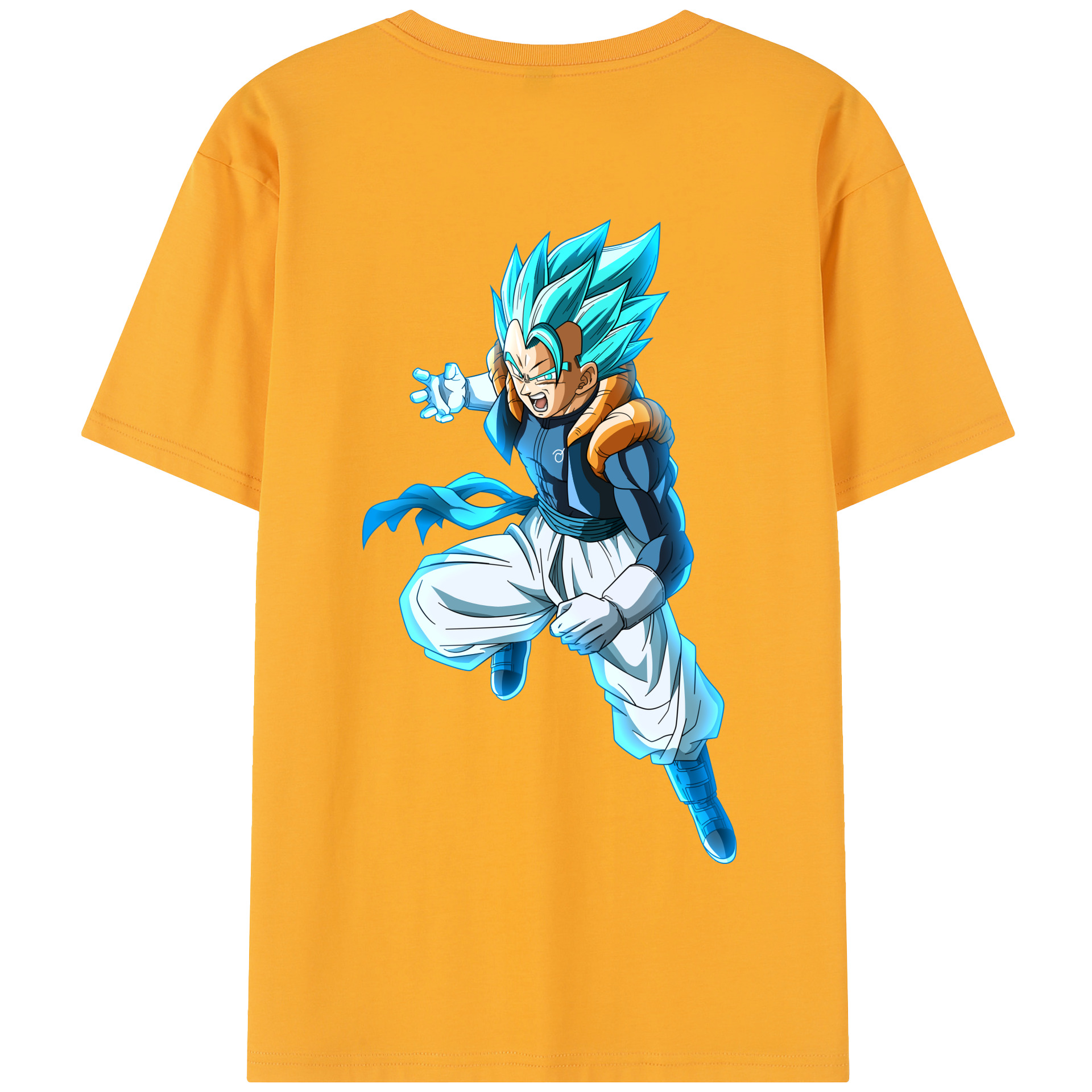 （画像用） ドラゴンボール ベジータ四世（Bejīta Yonsei）DRAGON BALL Vegeta IV 綿100％半袖Tシャツ（背面プリント）