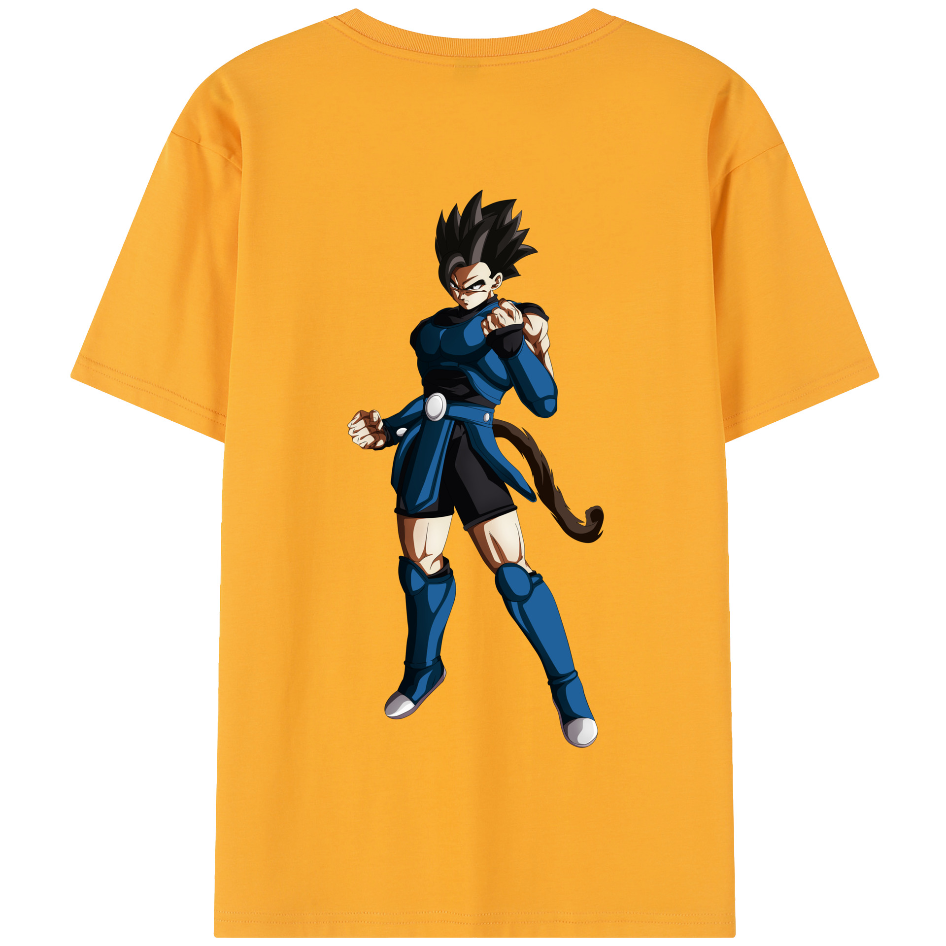 （画像用） ドラゴンボール 孫 悟飯（そんごはん）DRAGON BALL Son Gohan 綿100％半袖Tシャツ（背面プリント）