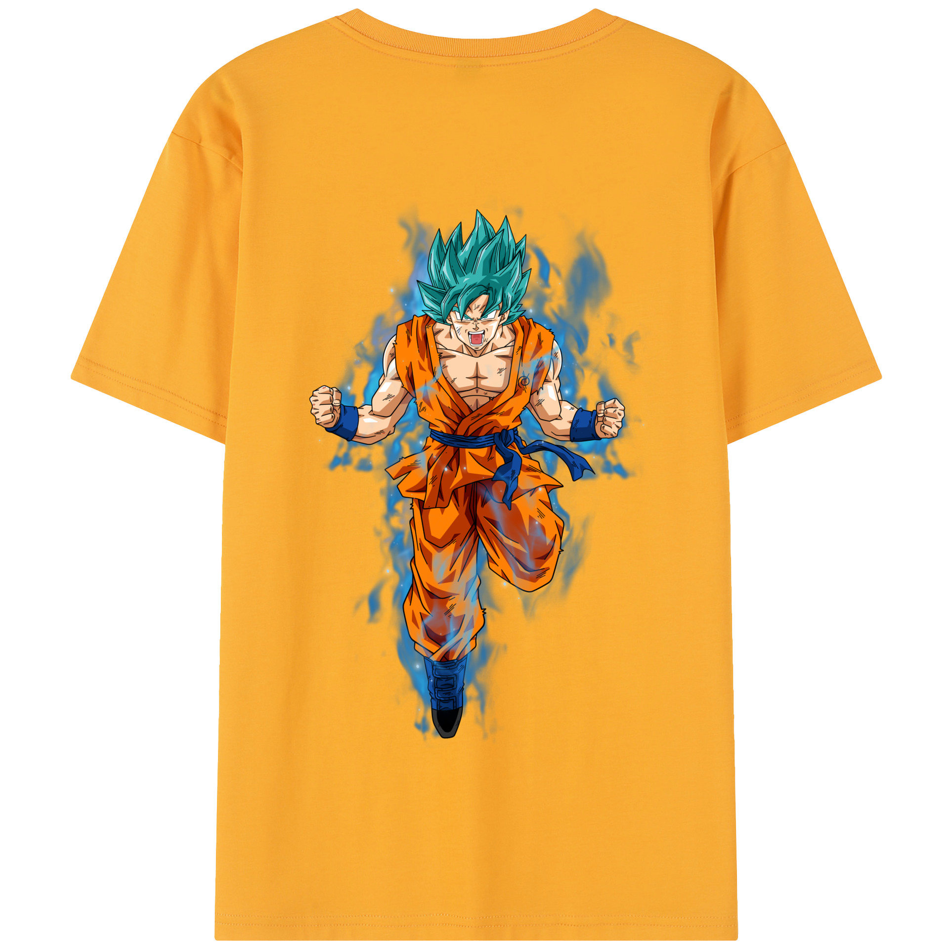 （画像用） ドラゴンボール 孫 悟飯（そんごはん）DRAGON BALL Son Gohan 綿100％半袖Tシャツ（背面プリント）