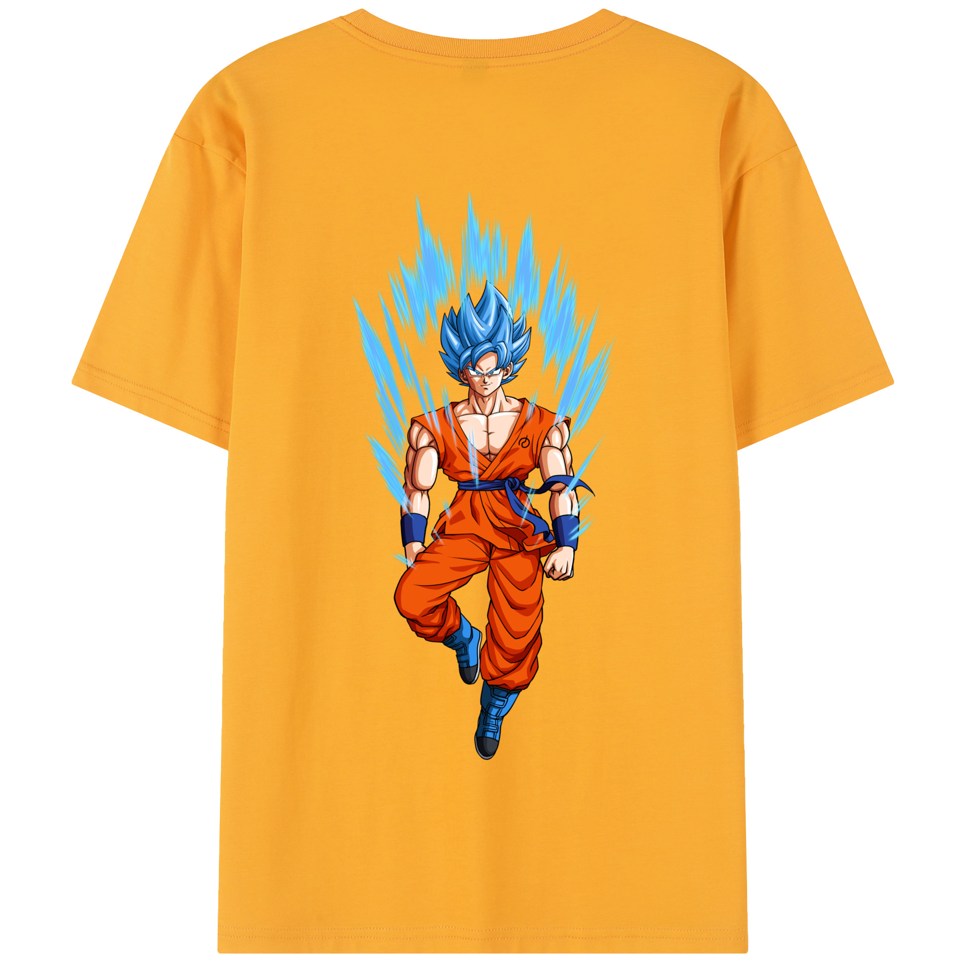 （画像用） ドラゴンボール 孫 悟飯（そんごはん）DRAGON BALL Son Gohan 綿100％半袖Tシャツ（背面プリント）