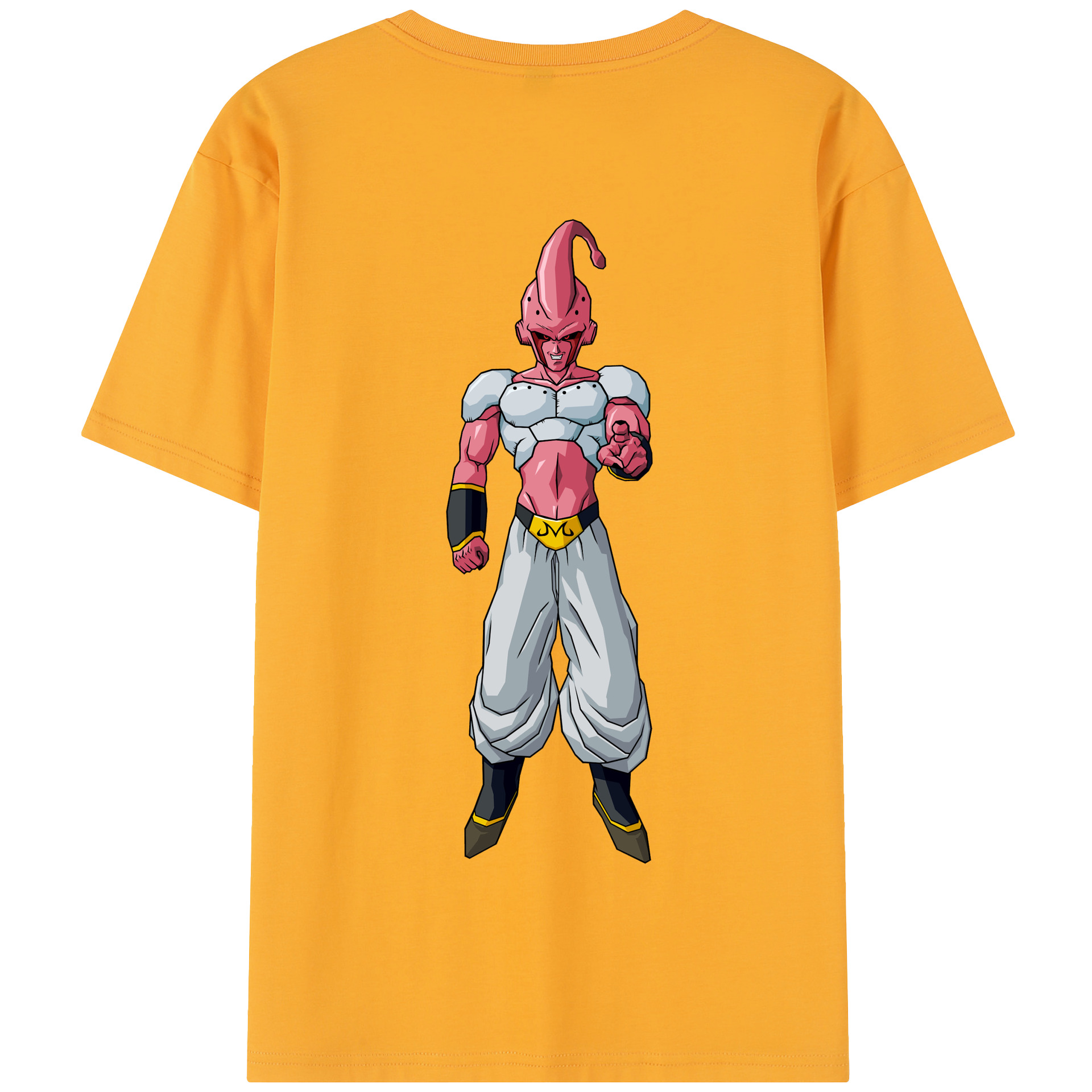 （画像用） ドラゴンボール 魔人ブウ DRAGON BALL Majin Buu 綿100％半袖Tシャツ（背面プリント）