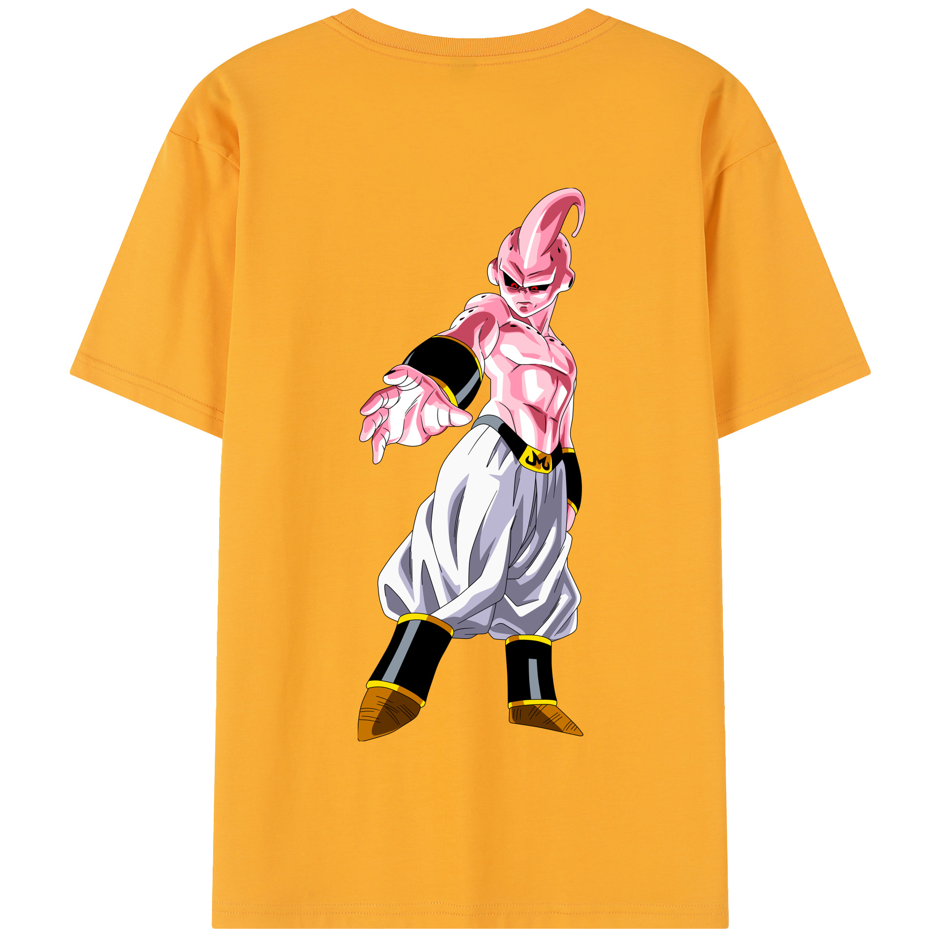 （画像用） ドラゴンボール 魔人ブウ DRAGON BALL Majin Buu 綿100％半袖Tシャツ（背面プリント）