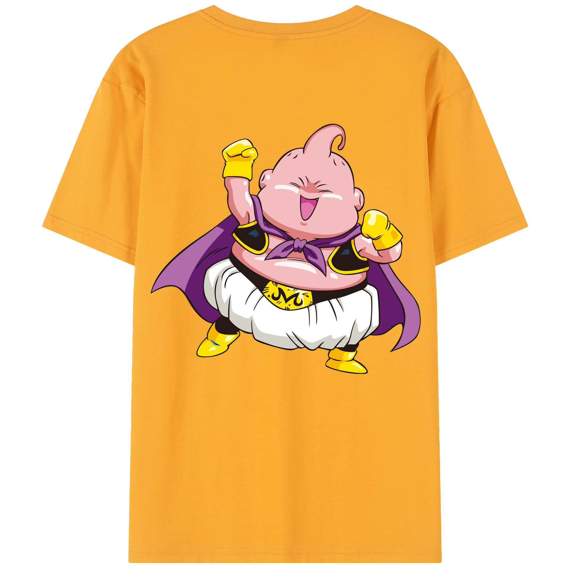 （画像用） ドラゴンボール 魔人ブウ DRAGON BALL Majin Buu 綿100％半袖Tシャツ（背面プリント）