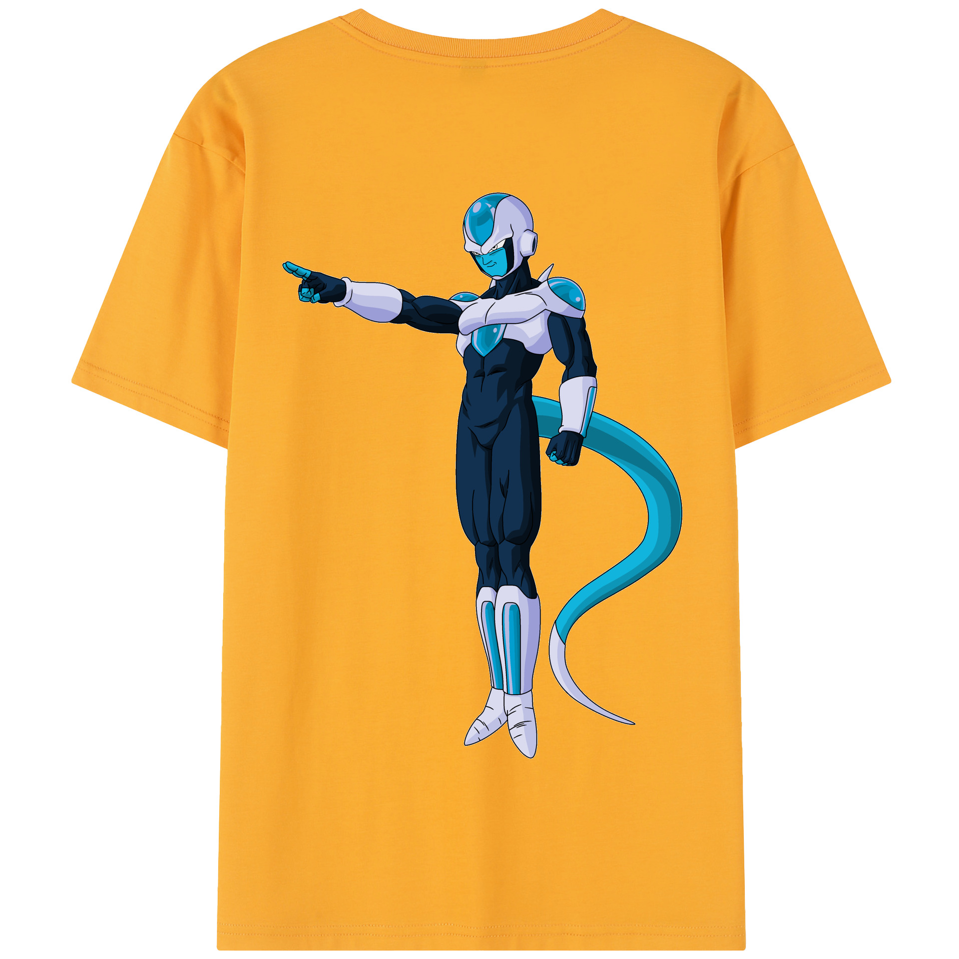 （画像用） ドラゴンボール フリーザ DRAGON BALL Frieza 綿100％半袖Tシャツ（背面プリント）