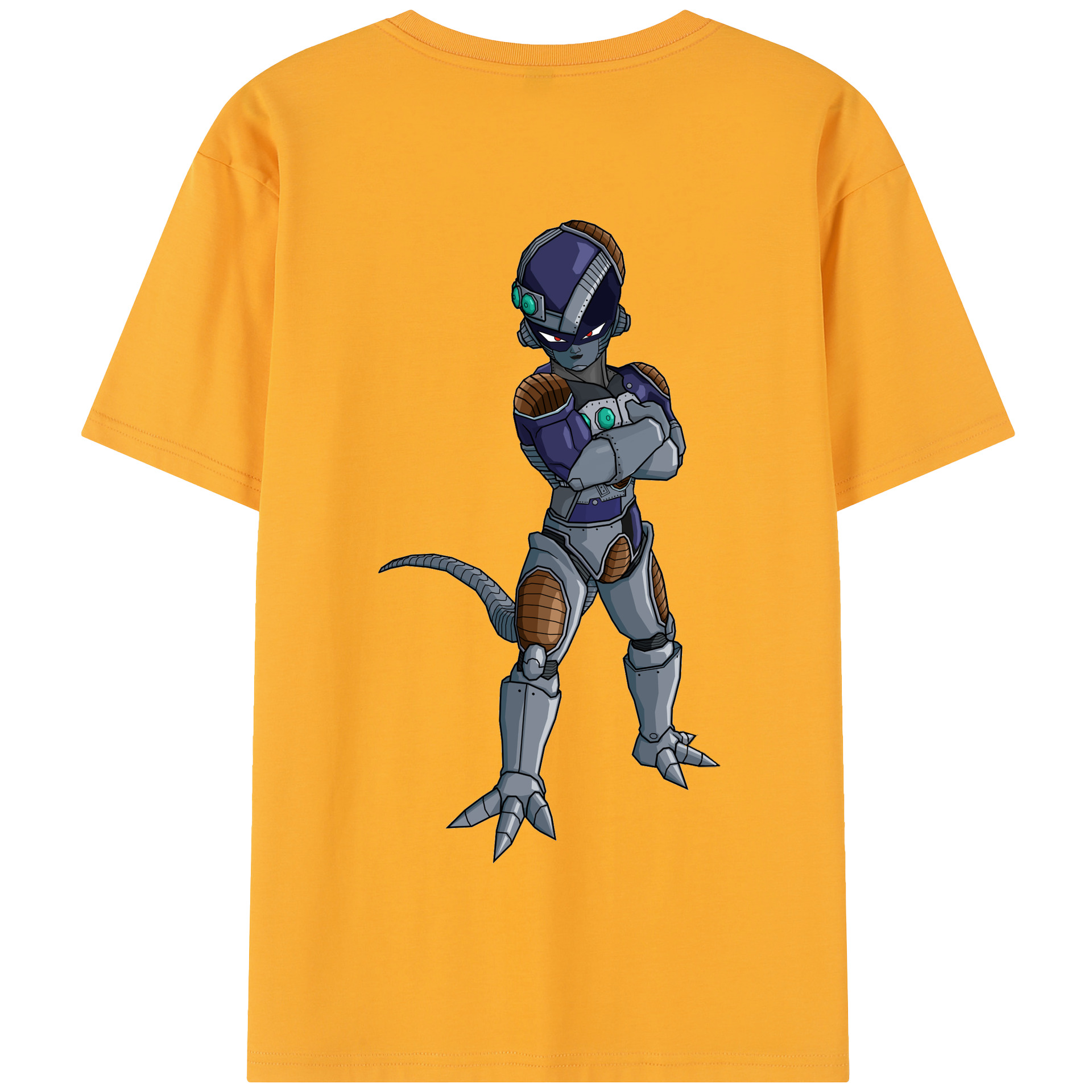 （画像用） ドラゴンボール フリーザ DRAGON BALL Frieza 綿100％半袖Tシャツ（背面プリント）