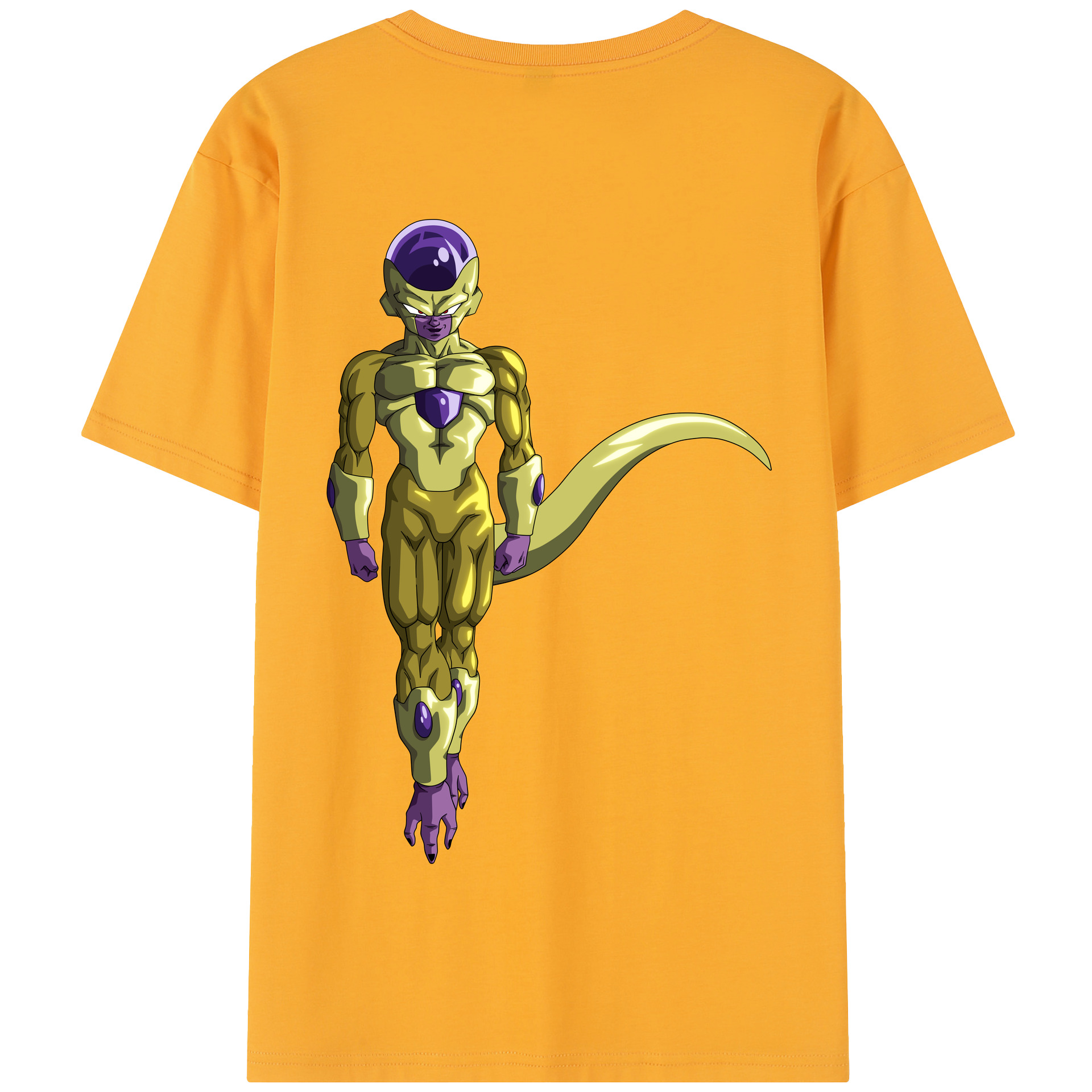 （画像用） ドラゴンボール フリーザ DRAGON BALL Frieza 綿100％半袖Tシャツ（背面プリント）