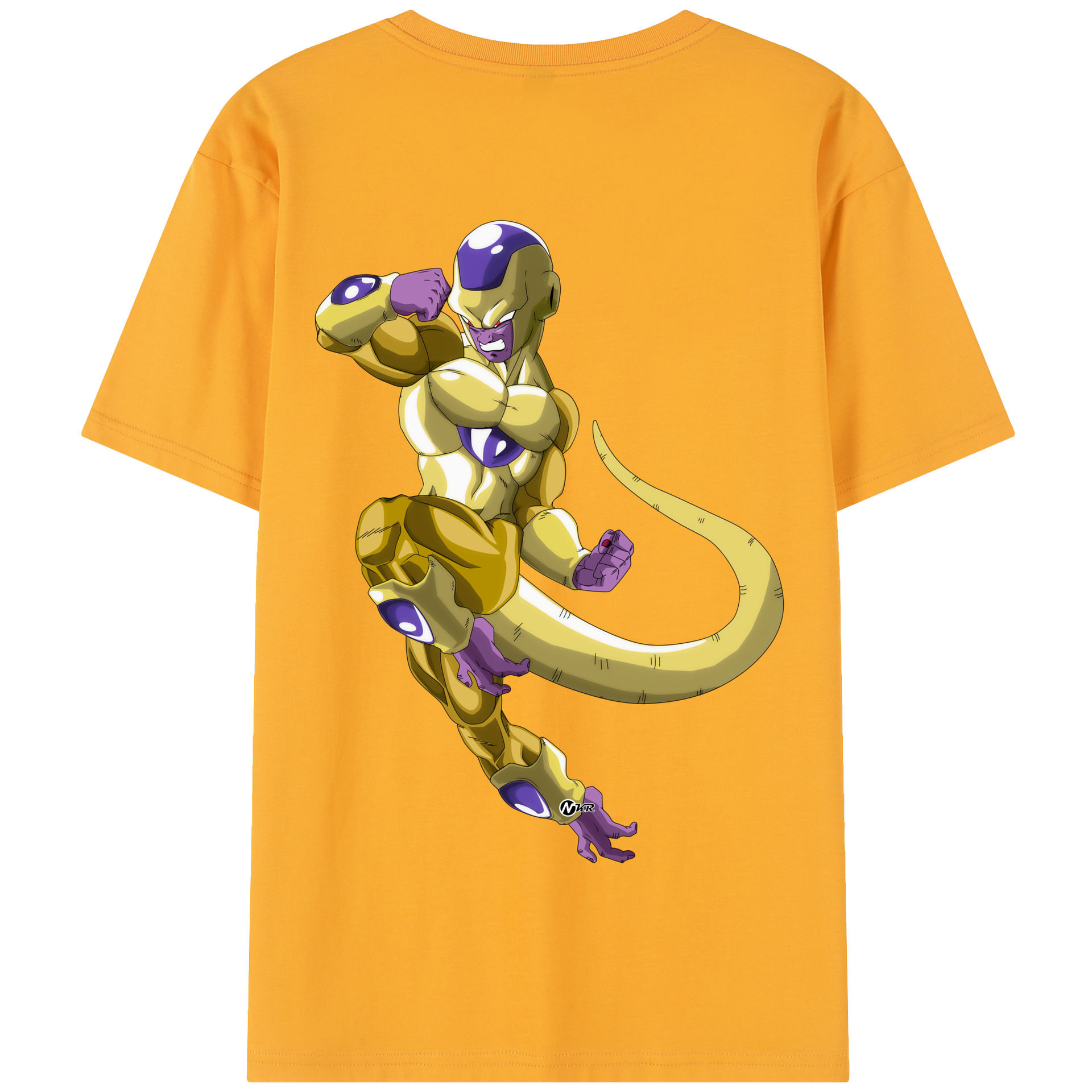 （画像用） ドラゴンボール フリーザ DRAGON BALL Frieza 綿100％半袖Tシャツ（背面プリント）