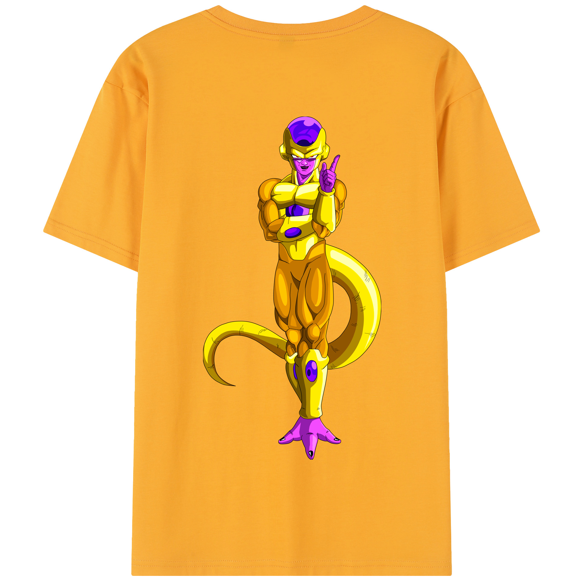 （画像用） ドラゴンボール フリーザ DRAGON BALL Frieza 綿100％半袖Tシャツ（背面プリント）