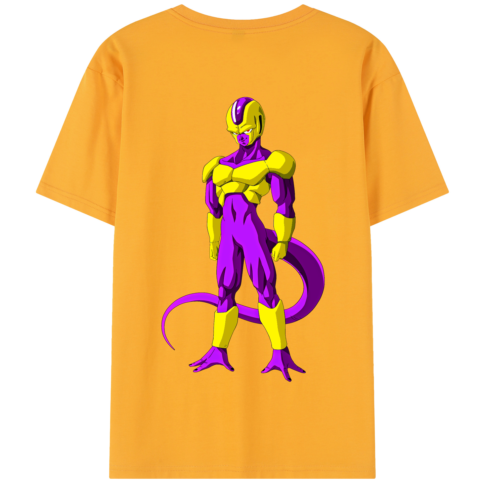 （画像用） ドラゴンボール フリーザ DRAGON BALL Frieza 綿100％半袖Tシャツ（背面プリント）