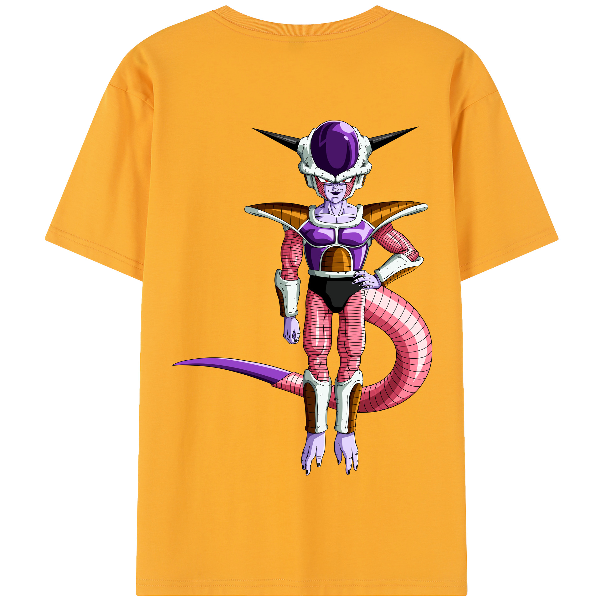 ドラゴンボール フリーザ DRAGON BALL Frieza 綿100％半袖Tシャツ（背面プリント）