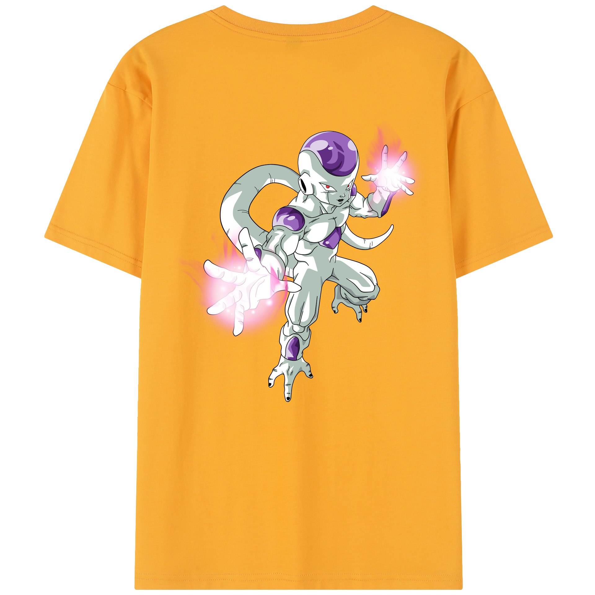 （画像用） ドラゴンボール フリーザ DRAGON BALL Frieza 綿100％半袖Tシャツ（背面プリント）