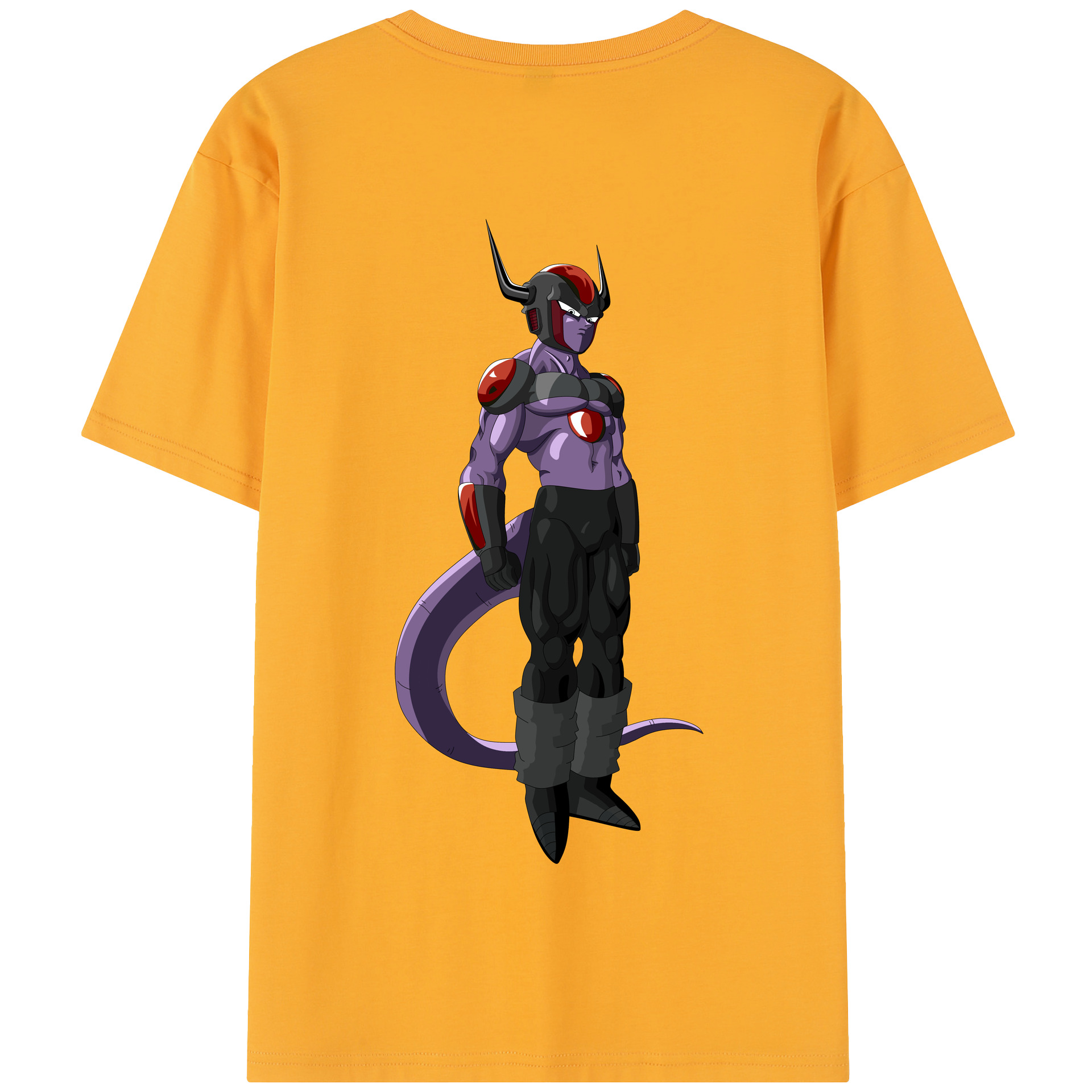 （画像用） ドラゴンボール フリーザ DRAGON BALL Frieza 綿100％半袖Tシャツ（背面プリント）